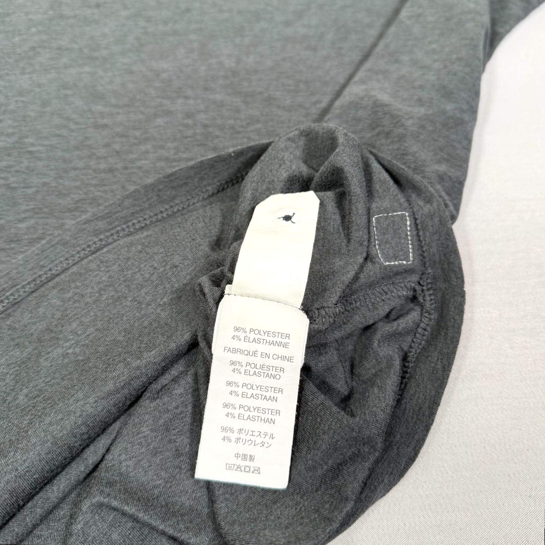 Vuori Vuori Polo Shirt Mens Large Gray Strato Tech Performance Stretch Golf Basic Size US L / EU 52-54 / 3 - 6 Thumbnail