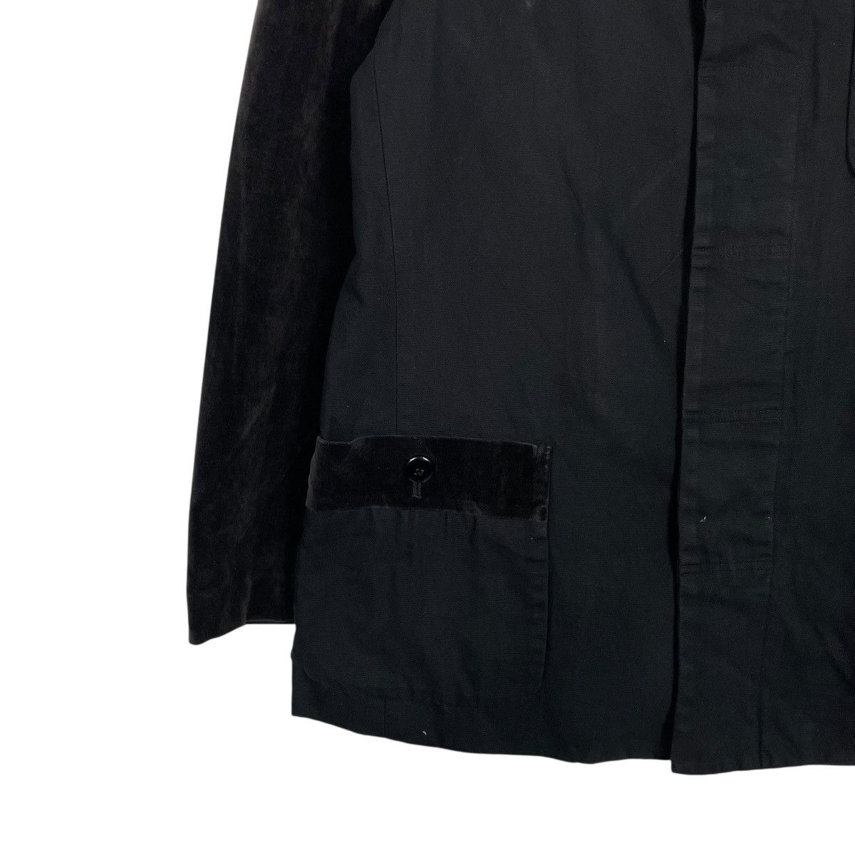Issey Miyake Issey Miyake Men Mandarin Velvet Sleeve Jacket Size US M / EU 48-50 / 2 - 3 Thumbnail