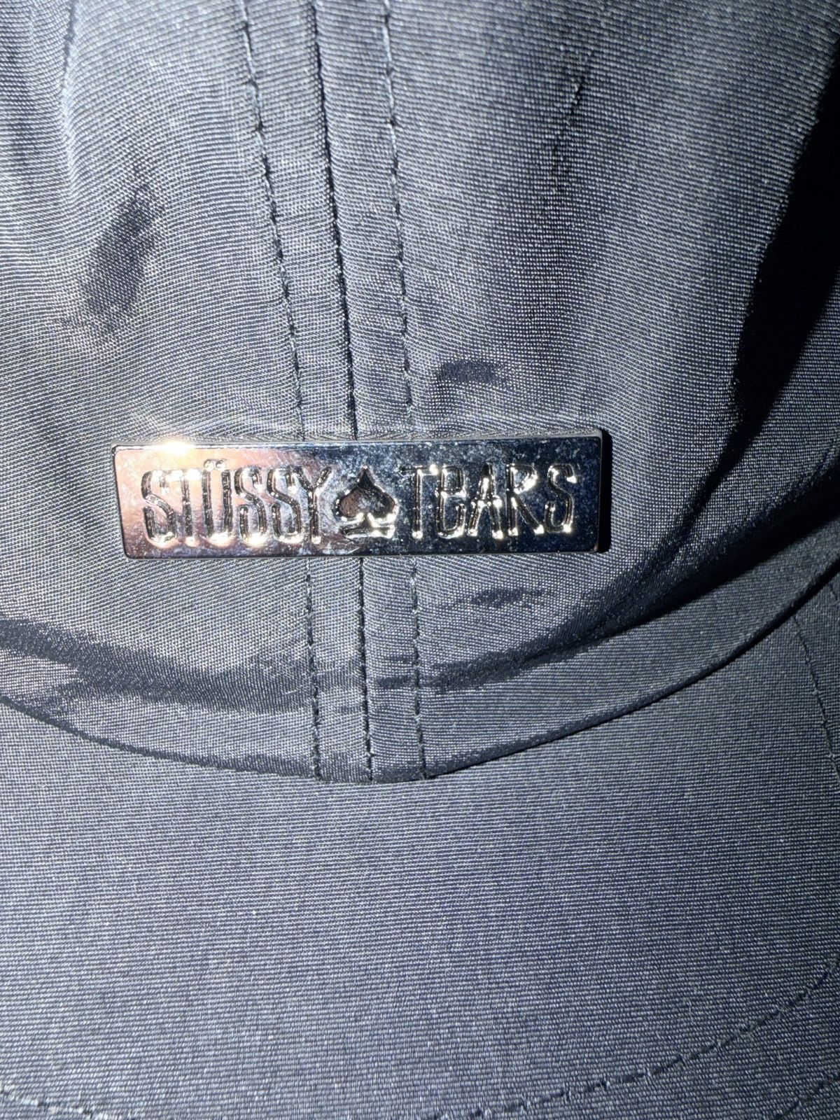 Stussy Stussy Contrast Stitch Denim Strapback - Black | Grailed