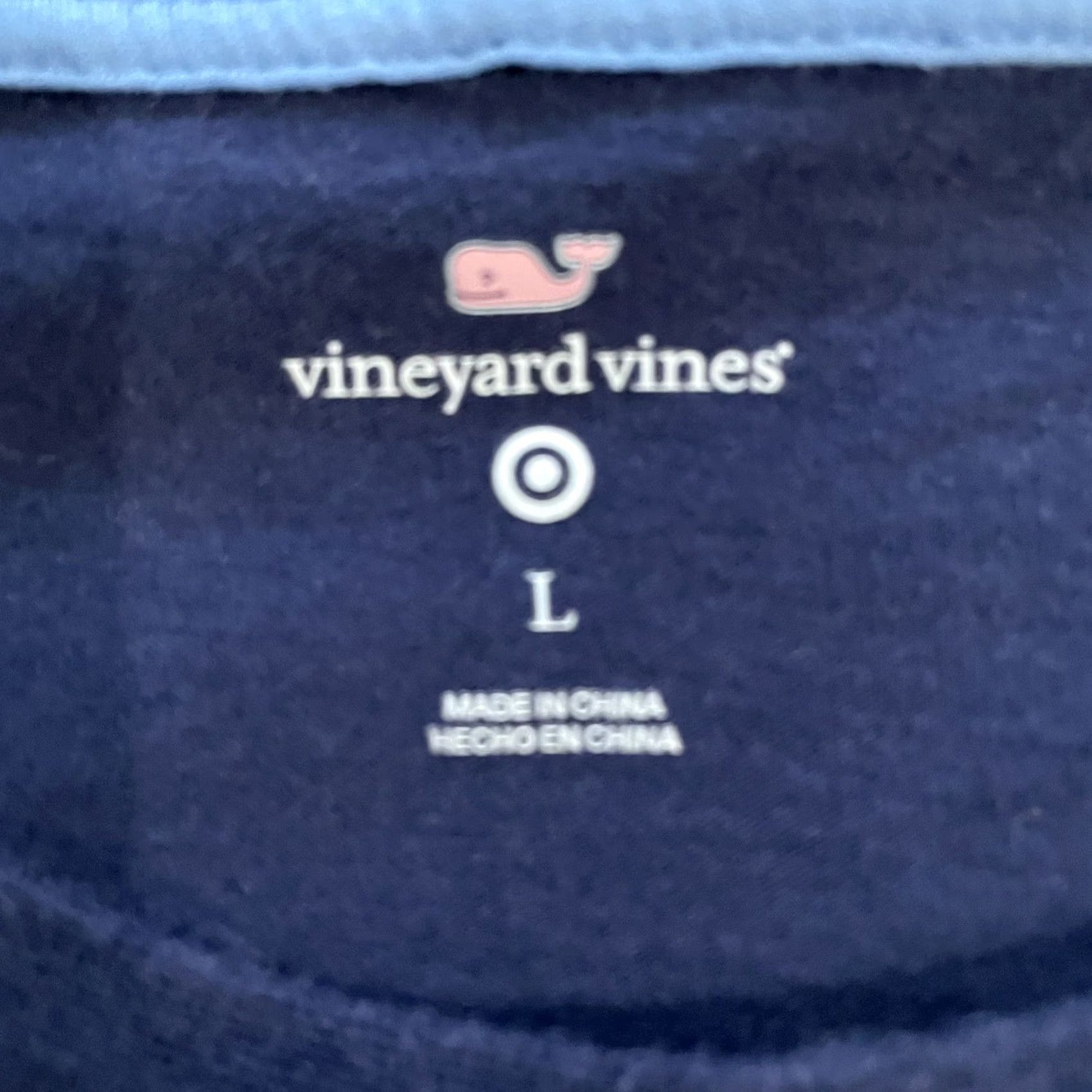 Vineyard Vines Vineyard Vines Blue Crew Neck Graphic Tee Mens L Shirt Size US L / EU 52-54 / 3 - 5 Thumbnail
