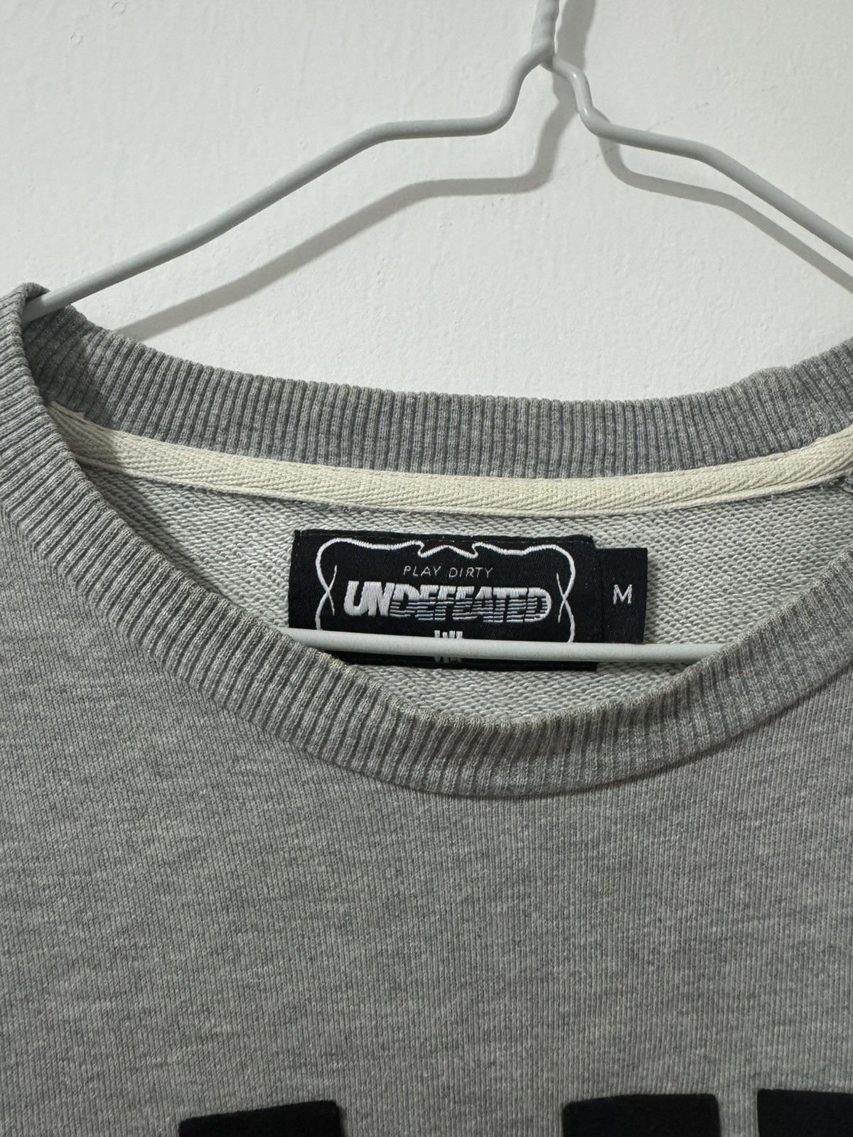 Undefeated Japan Streetwear Undefeated 5 Strikes Grey Crewneck Size US M / EU 48-50 / 2 - 4 Thumbnail