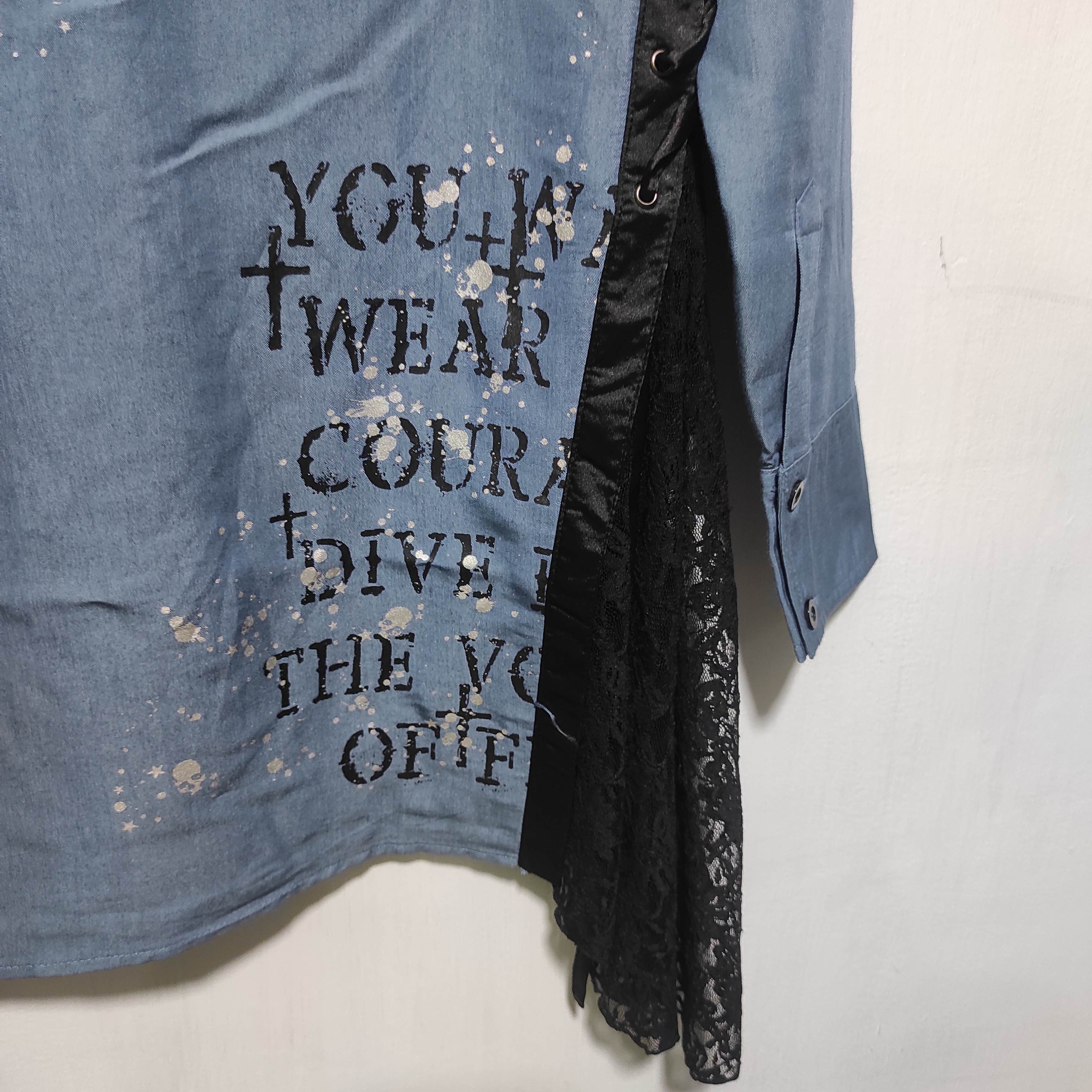 Hysteric Glamour Ghost of Harlem Poem Shirt Button Up i6w9 style Size S / US 4 / IT 40 - 16 Thumbnail