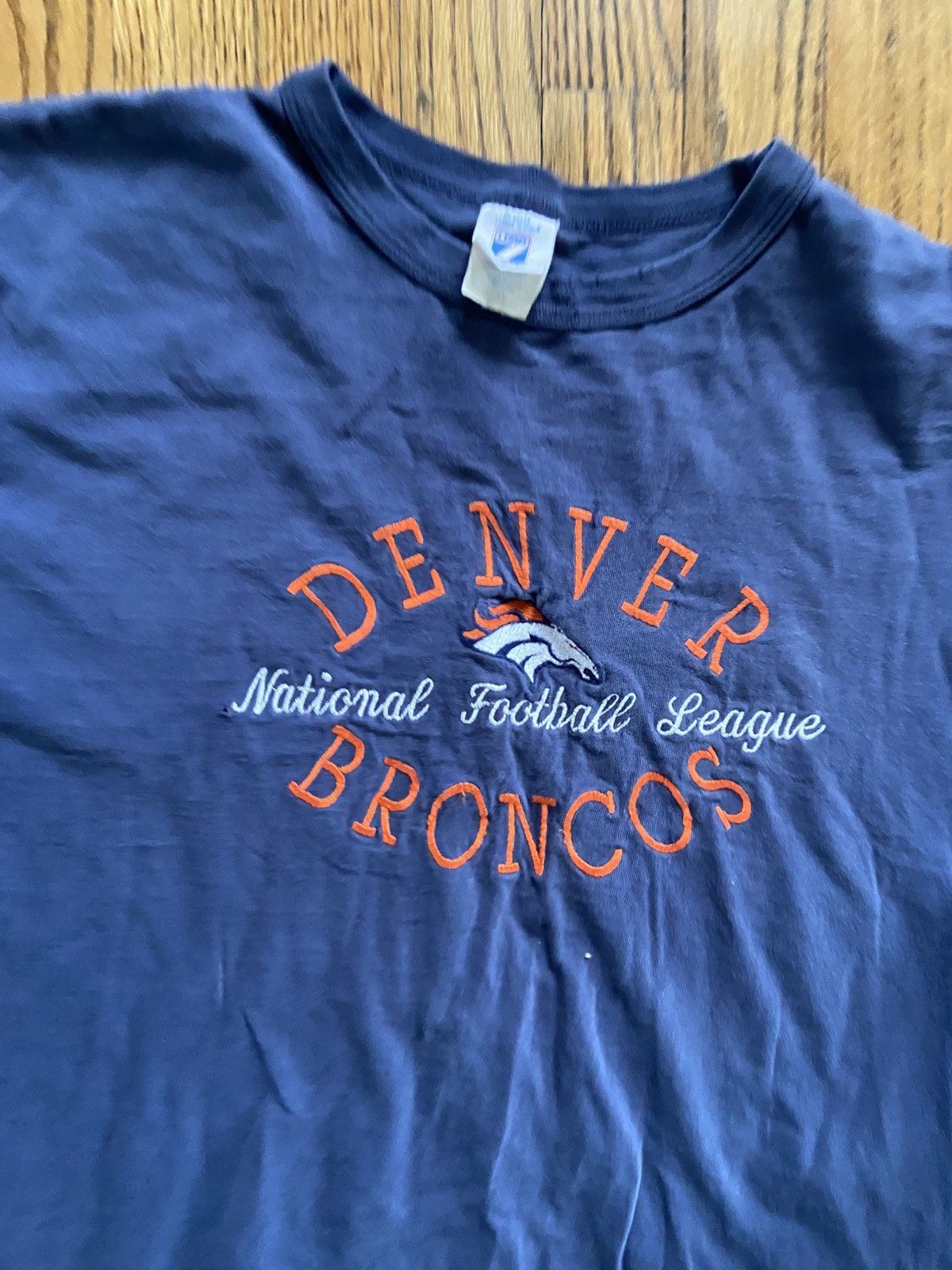 Logo 7 × NFL × Vintage Vintage Denver broncos t shirt Size US XL / EU 56 / 4 - 3 Thumbnail