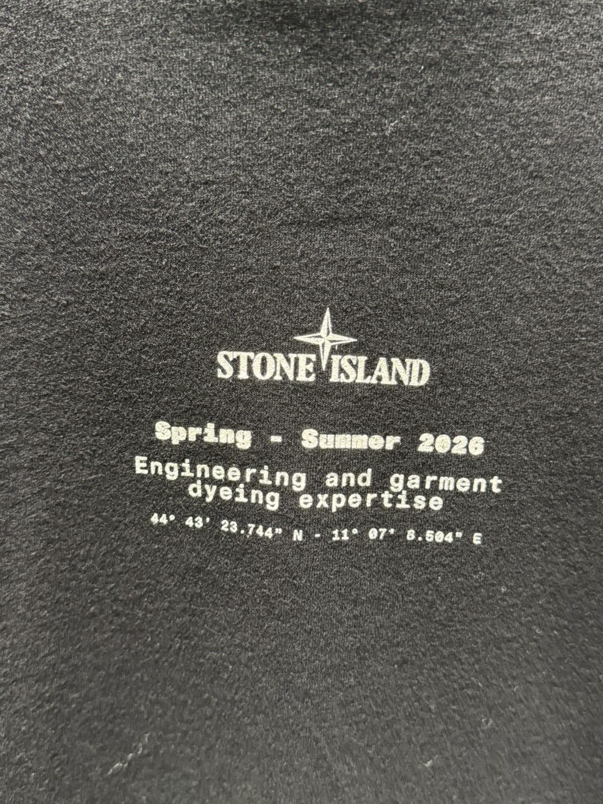 Stone Island NWT ‘stone’ Print Jersey T-Shirt - BLACK, M Size US M / EU 48-50 / 2 - 11 Thumbnail