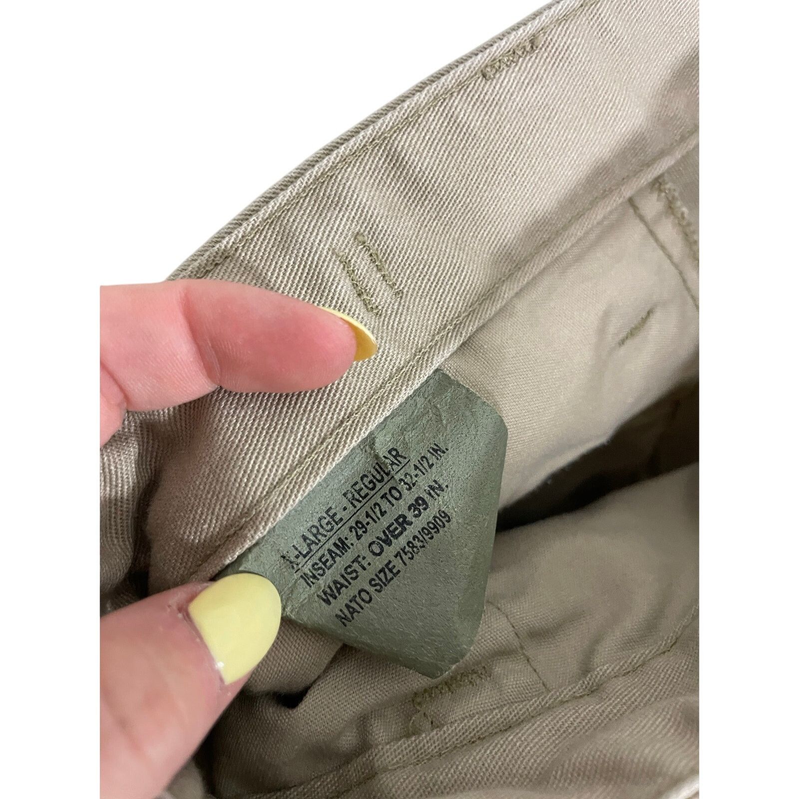 Propper Mens Propper Utility Cargo Combat Tactical Pants XL Khaki Size US 40 / EU 56 - 4 Thumbnail