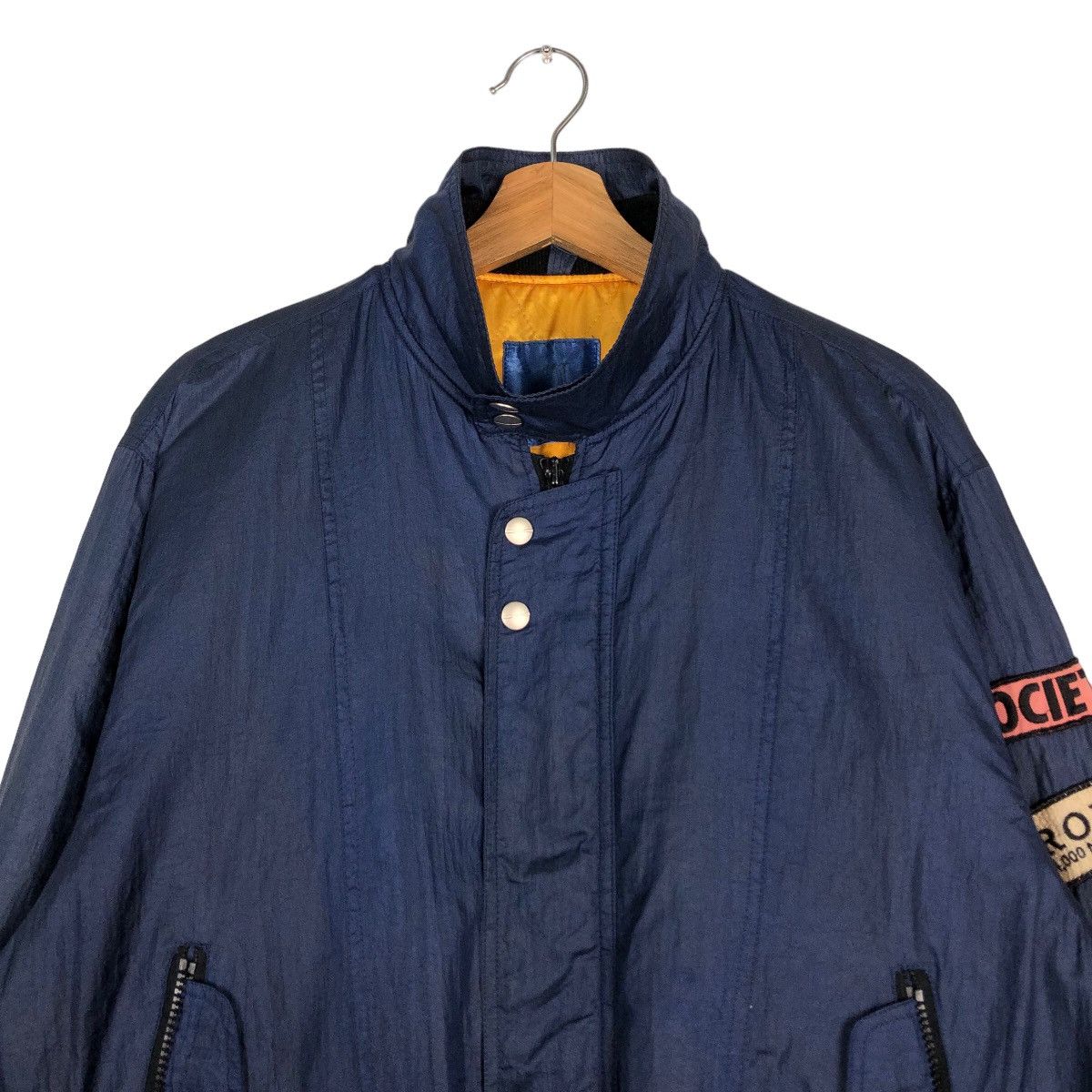 Japanese Brand 🔥Vintage Bomber Jacket Bad Boy Club Big Logo Size US M / EU 48-50 / 2 - 3 Thumbnail