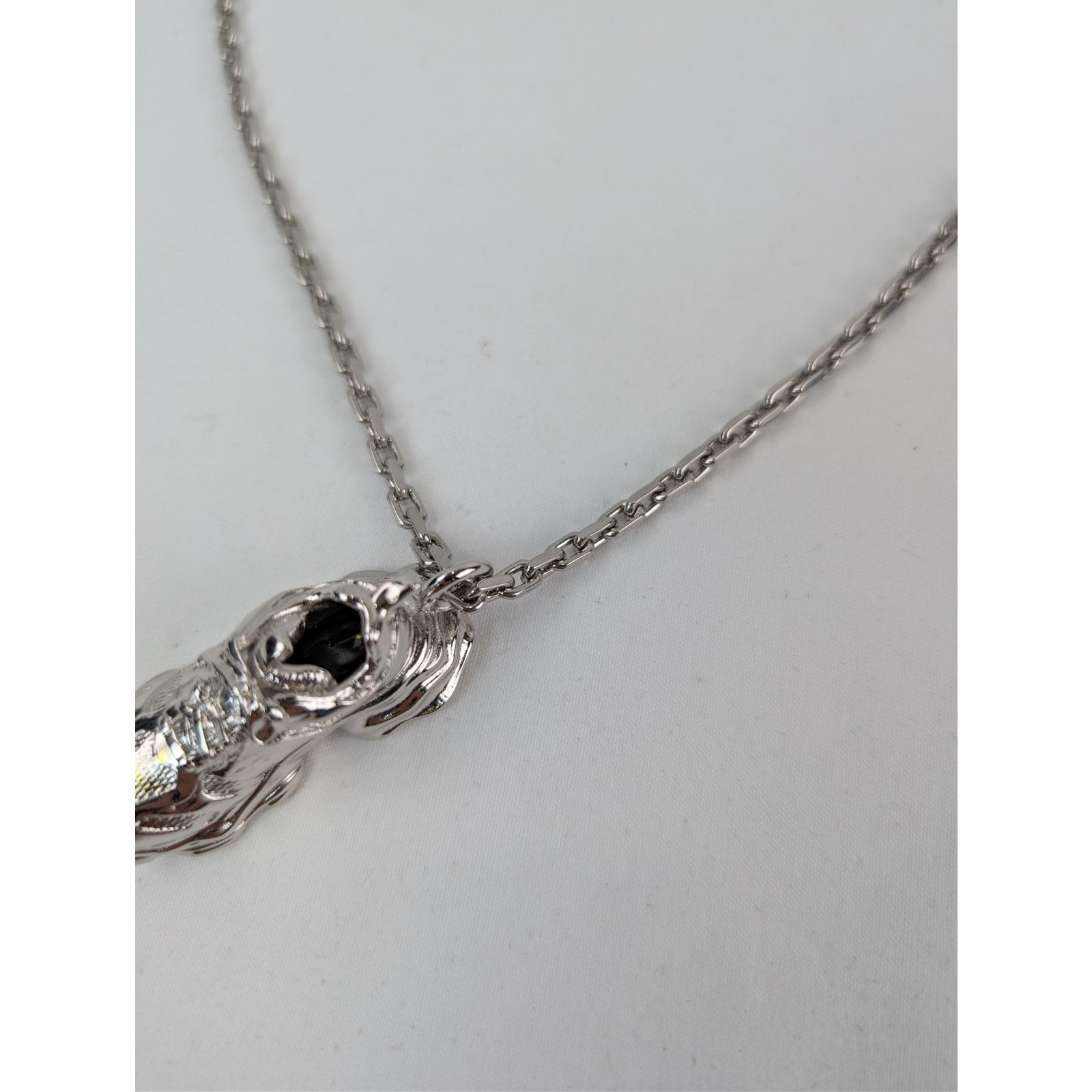 Balenciaga o1rshd1 Q:2 / Size: OS / Shoe Keychain in Silver-Tone Brass Size ONE SIZE - 5 Thumbnail