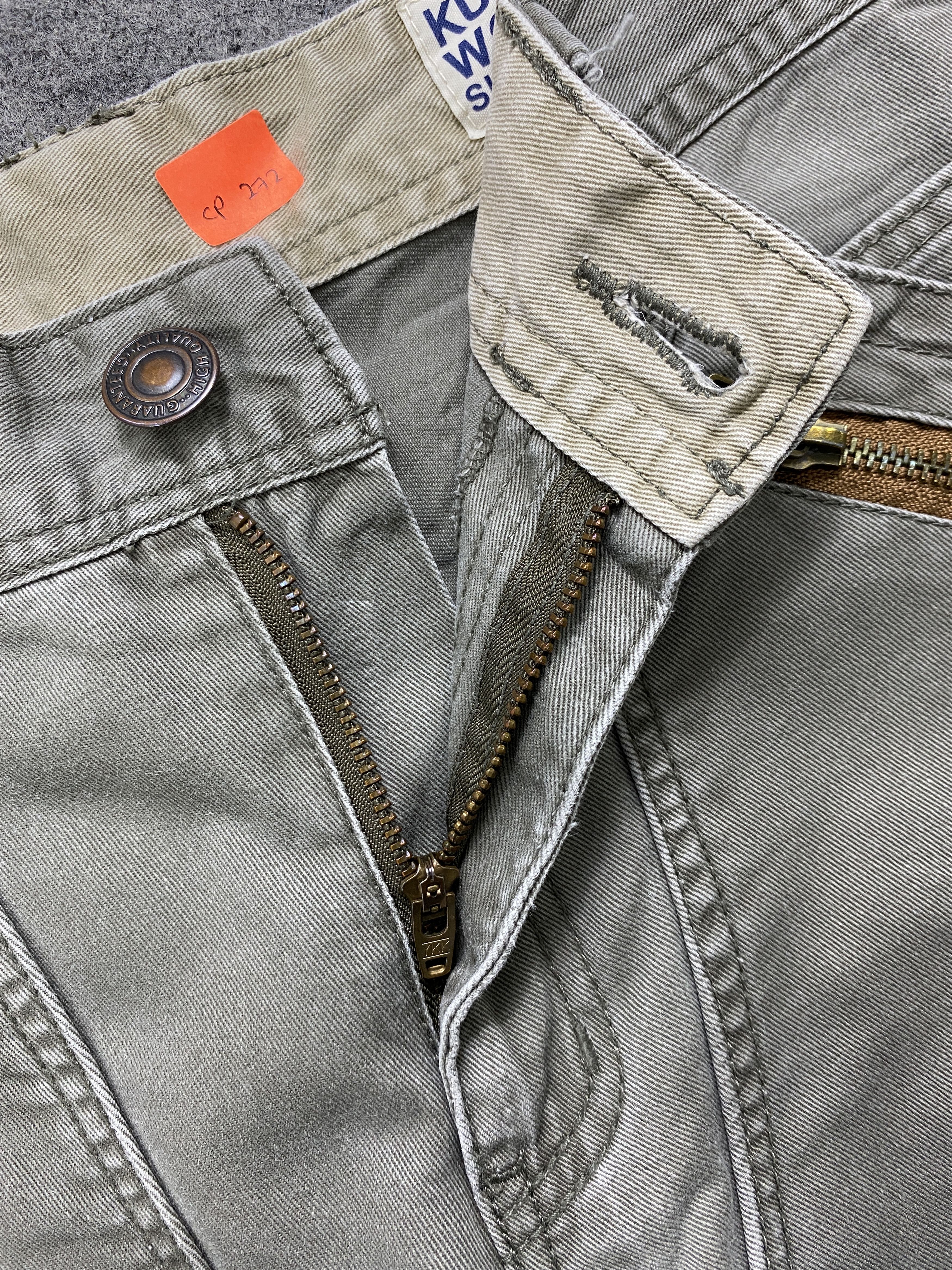 Japanese Brand Kurasufuku Workwear Japanesse Cargo Multipocket Pants -CP272 Size US 34 / EU 50 - 4 Thumbnail