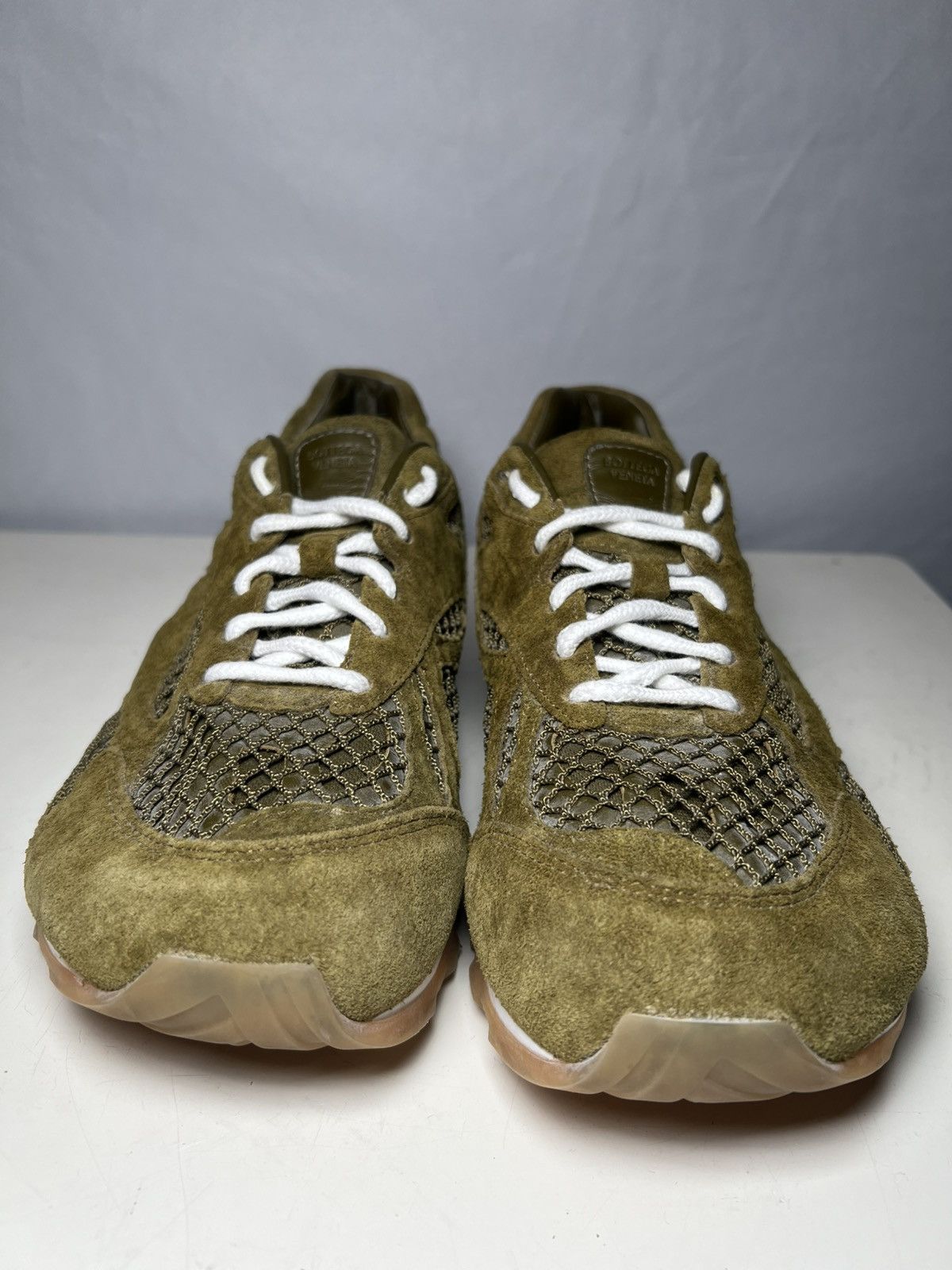 Bottega Veneta Bottega Veneta Orbit Suede Leather Sneakers Size US 10 / IT 40 - 2 Thumbnail