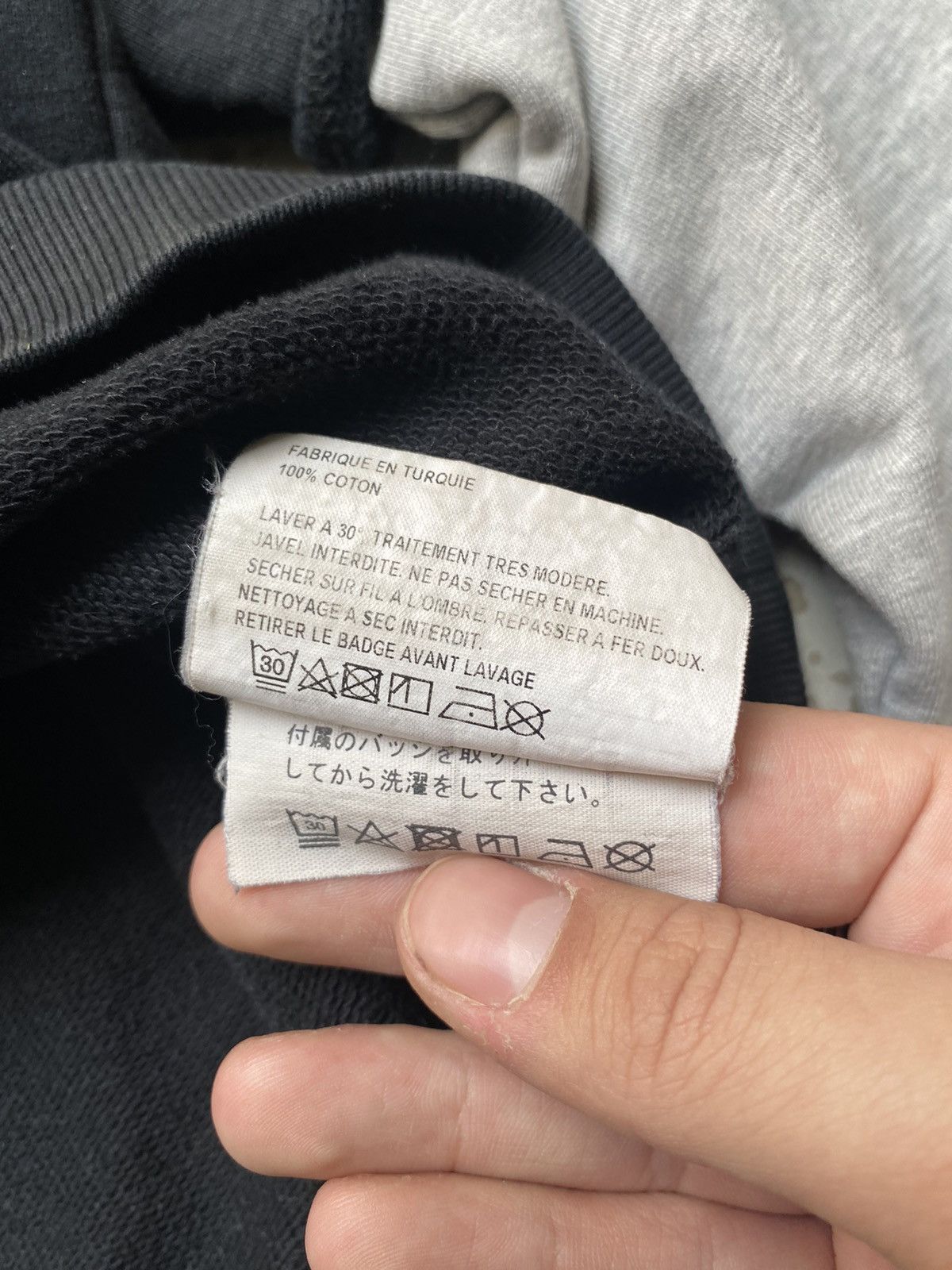 Gosha Rubchinskiy GOSHA RUBCHINSKIY COMBO FLAG SWEATSHIRT Size US L / EU 52-54 / 3 - 9 Thumbnail
