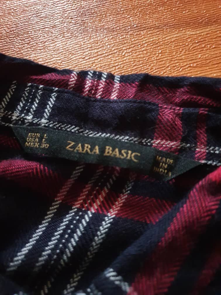 Zara Zara checkered flannel shirt Size US M / EU 48-50 / 2 - 2 Thumbnail