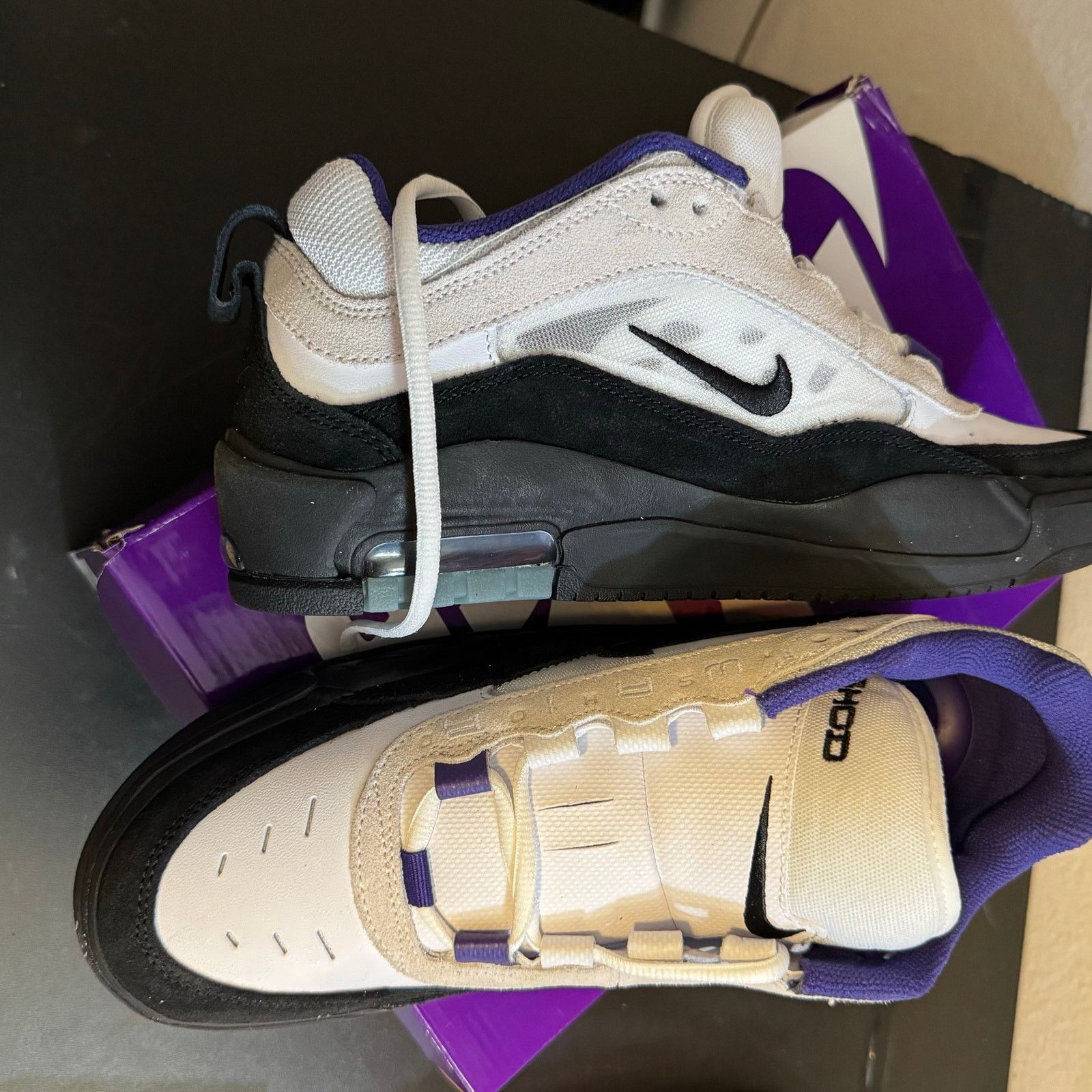 Nike •NEW• Nike SB Air Max Ishod • Size 9.5/ 11W ‘Court Purple’ Size US 9.5 / EU 42-43 - 5 Thumbnail