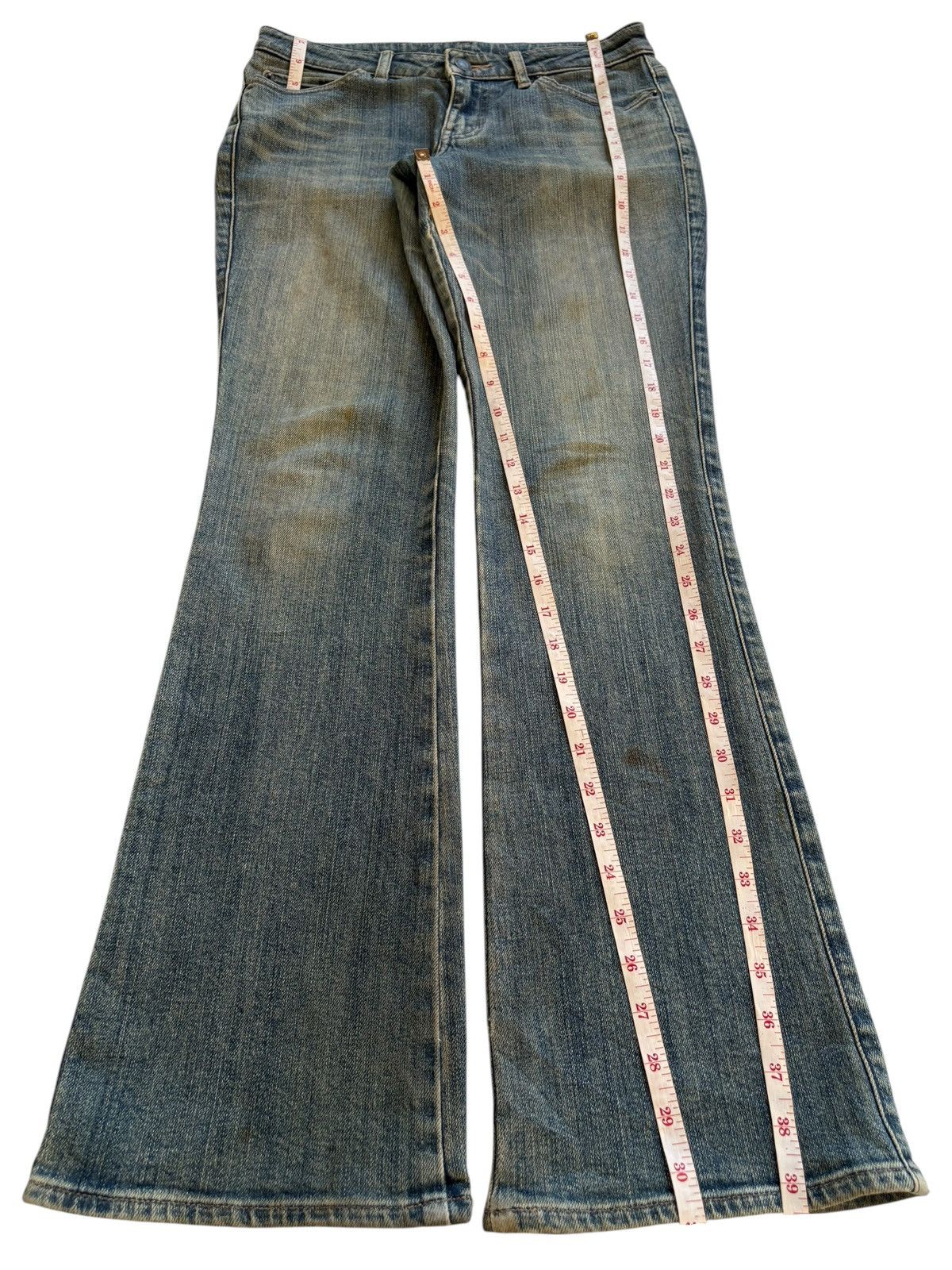 Grailed × Japanese Brand Vintage Japanese Brand Mud Wash Bootcut Flare Jeans Size US 30 / EU 46 - 14 Thumbnail