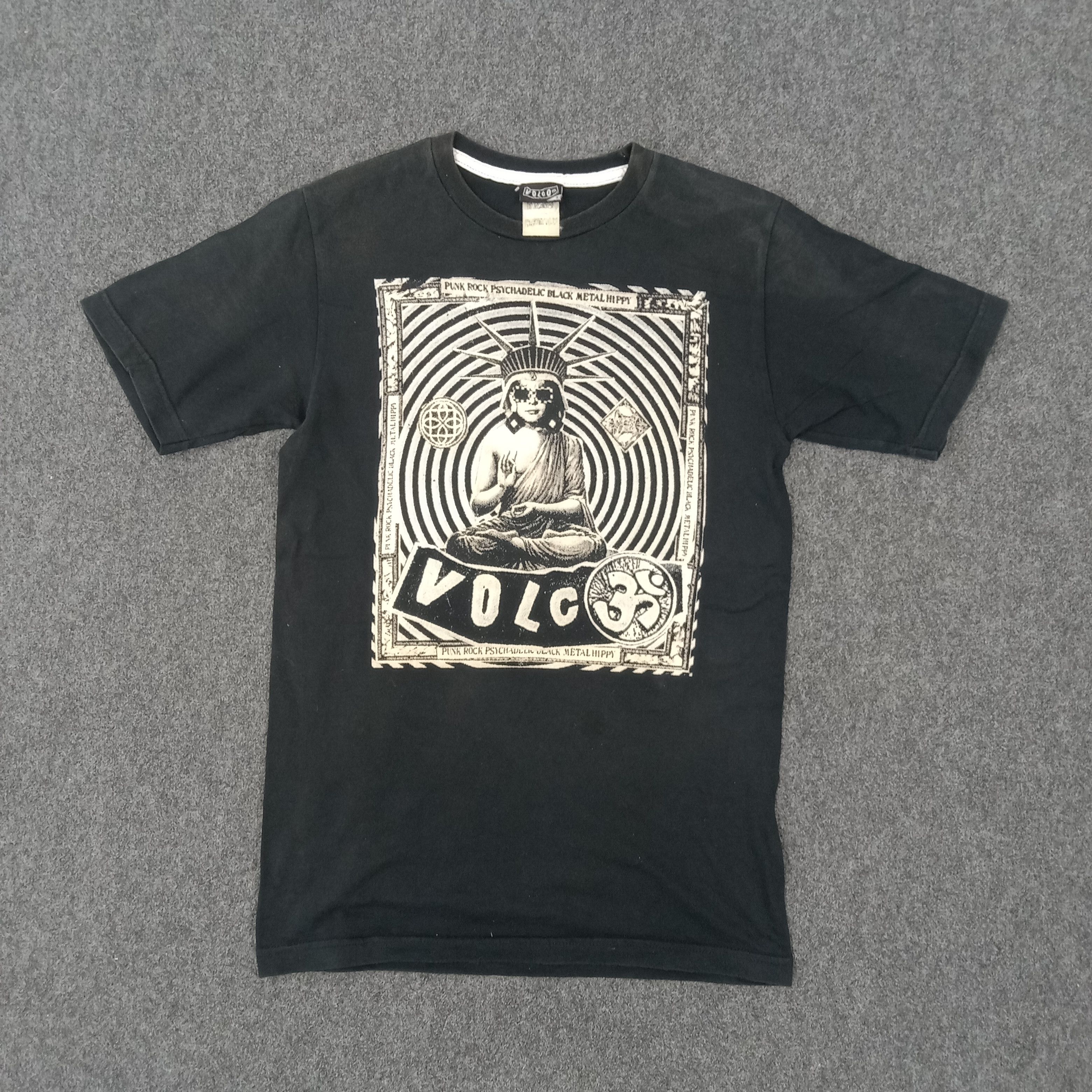 Vintage × Volcom Volcom American Rock Art Tshirt Size US S / EU 44-46 / 1 - 1 Thumbnail