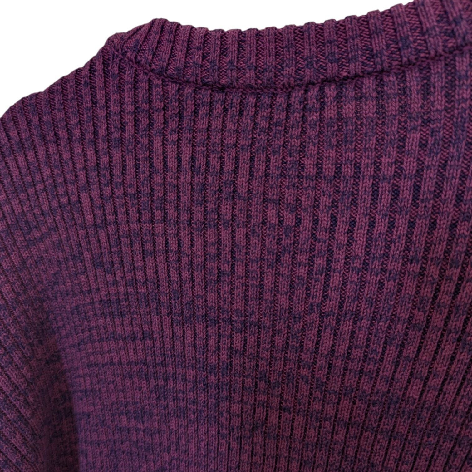 Urban Outfitters Urban Outfitters Purple Rib Knit Oversized Sleeve Sweater XL Size XL / US 12-14 / IT 48-50 - 4 Thumbnail