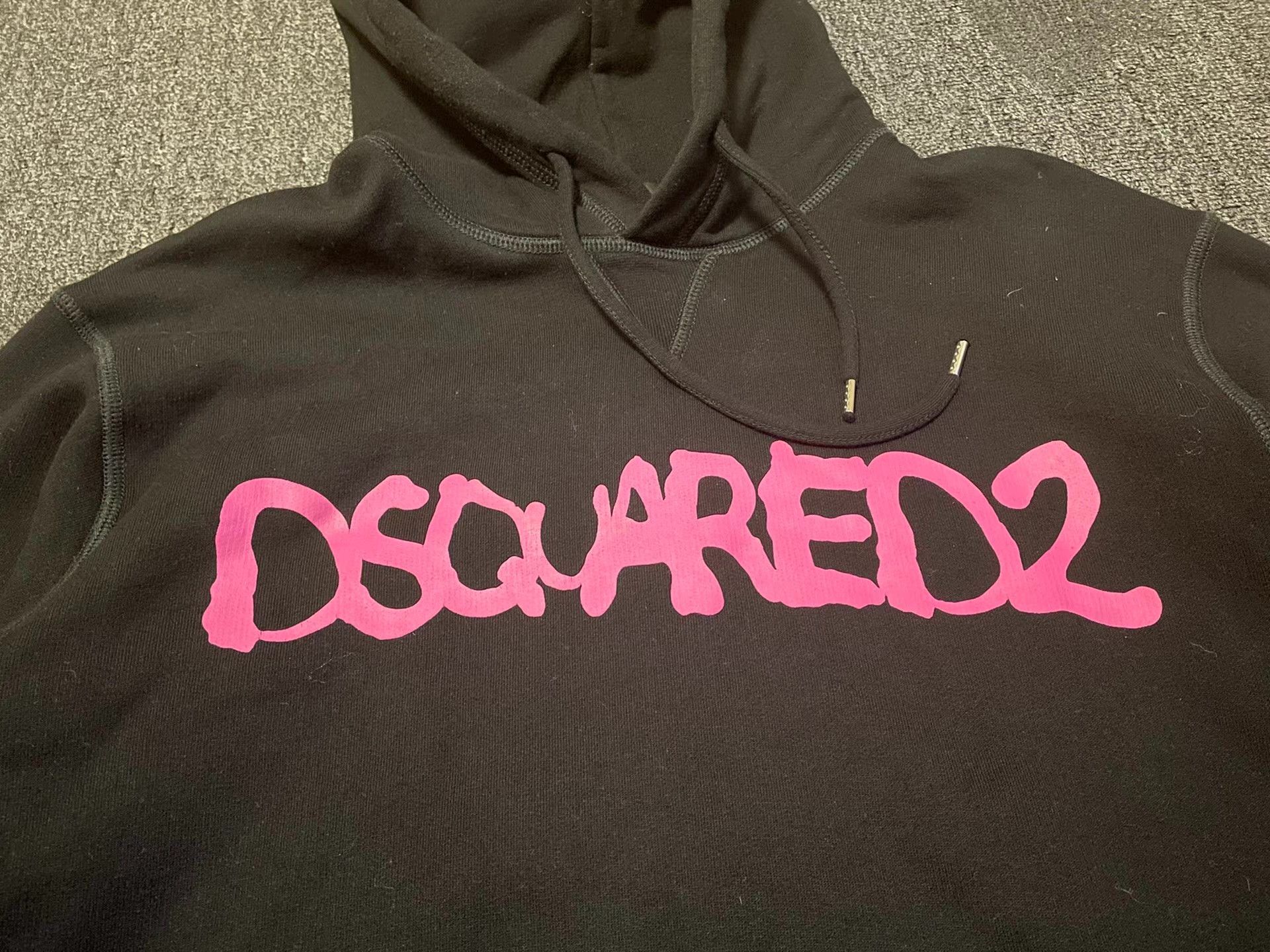 Dsquared2 Dsquared2 black hoodie with pink logo Q4 Size US S / EU 44-46 / 1 - 4 Thumbnail