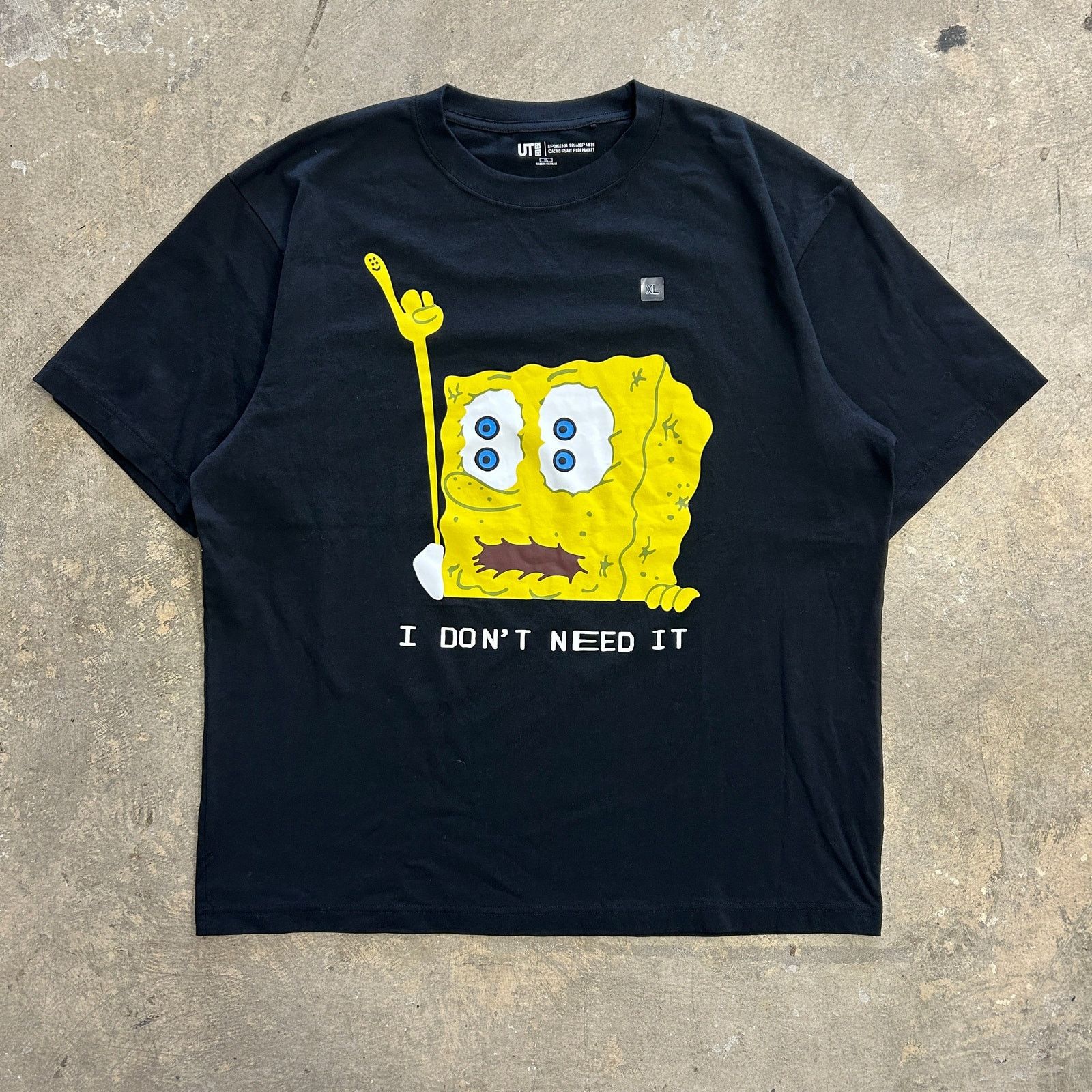 Uniqlo Uniqlo Spongebob x Kaws Tee Size US XL / EU 56 / 4 - 1 Thumbnail