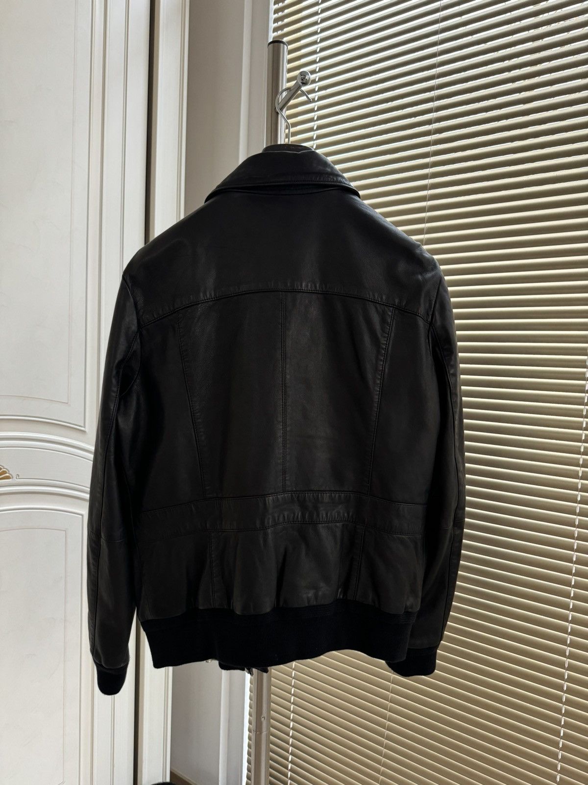 IKKS IKKS Leather Jacket Size US XL / EU 56 / 4 - 4 Thumbnail