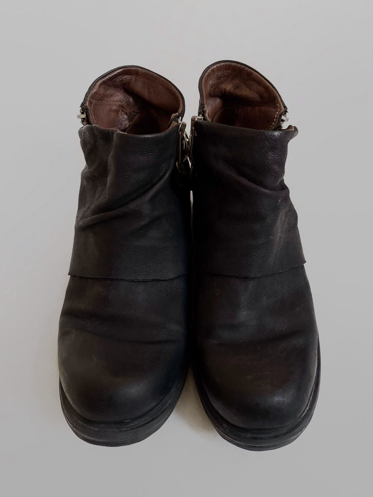 Other A.S. 98 leather avant-grade zip boots Size US 8 / IT 38 - 7 Thumbnail