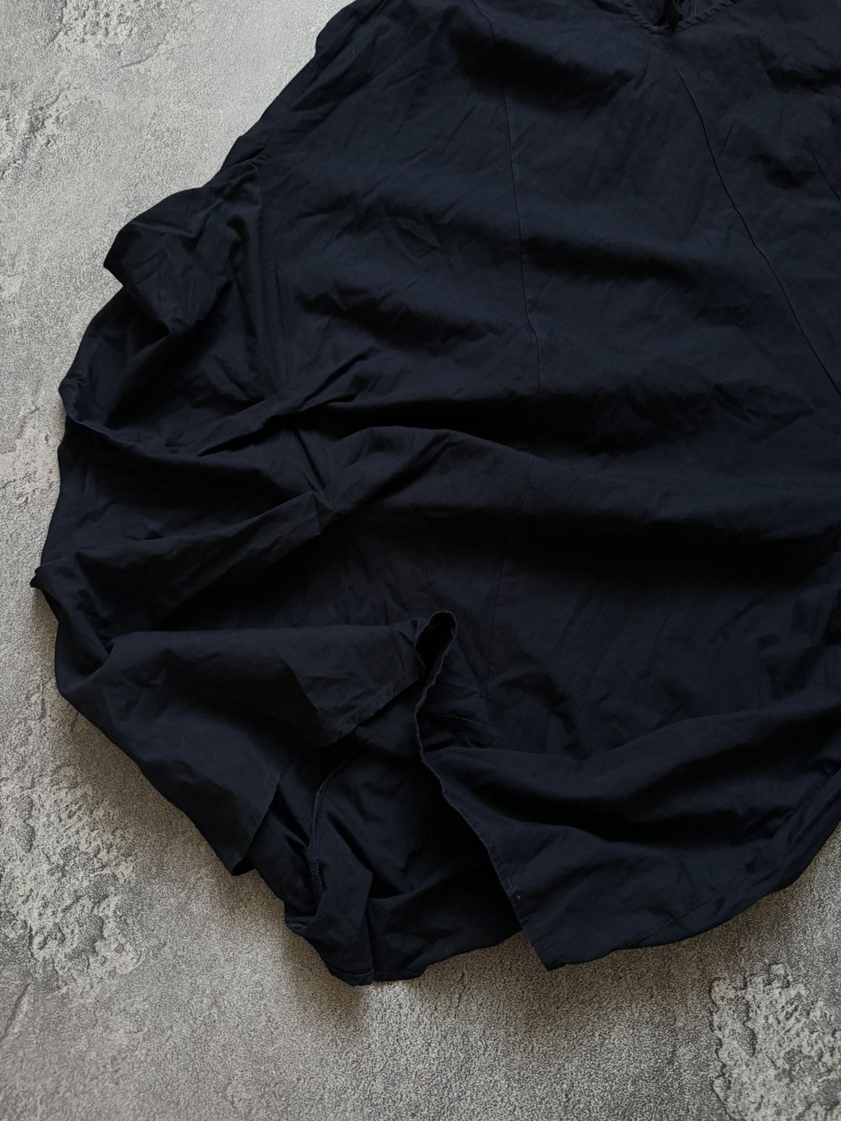 Vintage Provocation 46 dark blue dress relaxed sleeves avantgarde Size L / US 10 / IT 46 - 2 Thumbnail