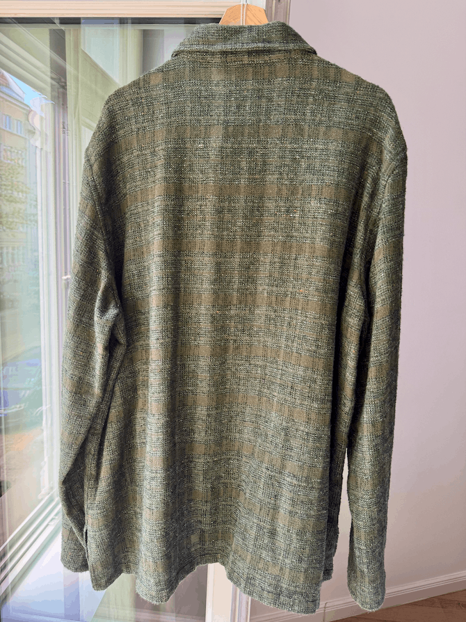 Our Legacy Haven Jacket Seaweed Sparse Check Relaxed 54 Size US L / EU 52-54 / 3 - 2 Thumbnail