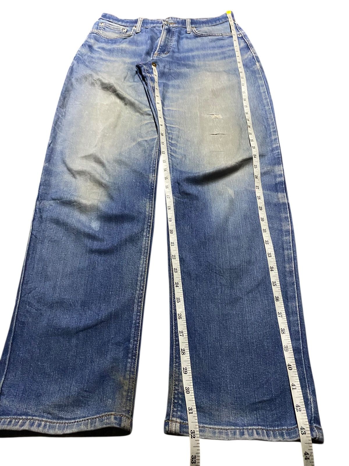 Edwin Vintage Japanese Brand Edwin E403F Grunge Slim Fit Jeans Size US 31 - 11 Thumbnail