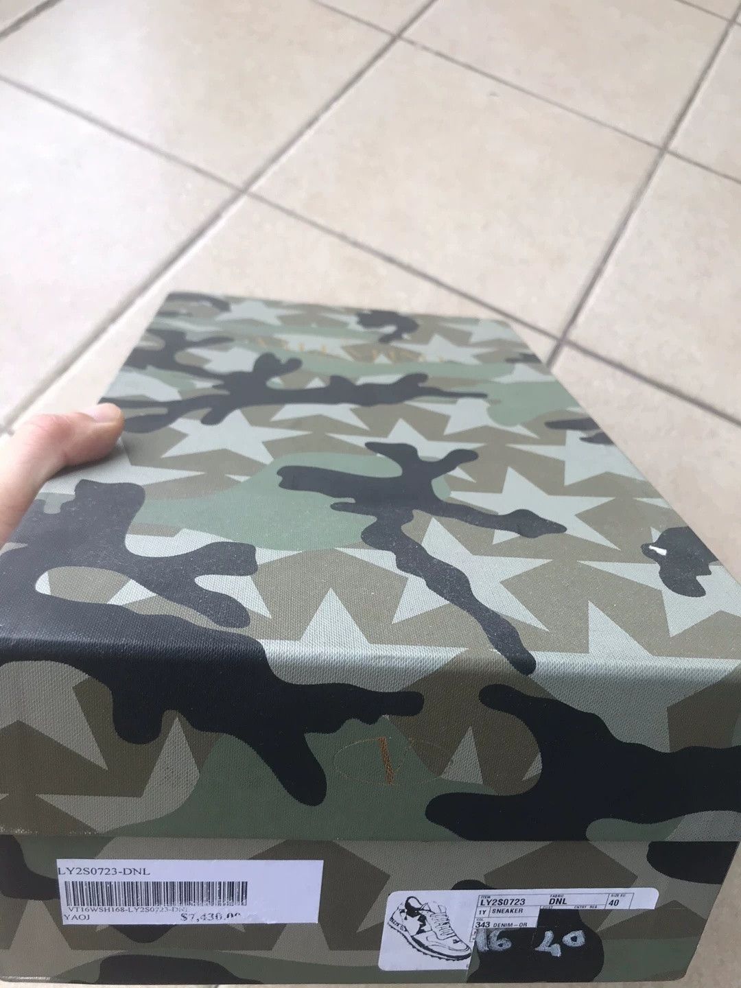Valentino Valentino Camouflage Green Sneakers Size US 7 / EU 40 - 7 Thumbnail