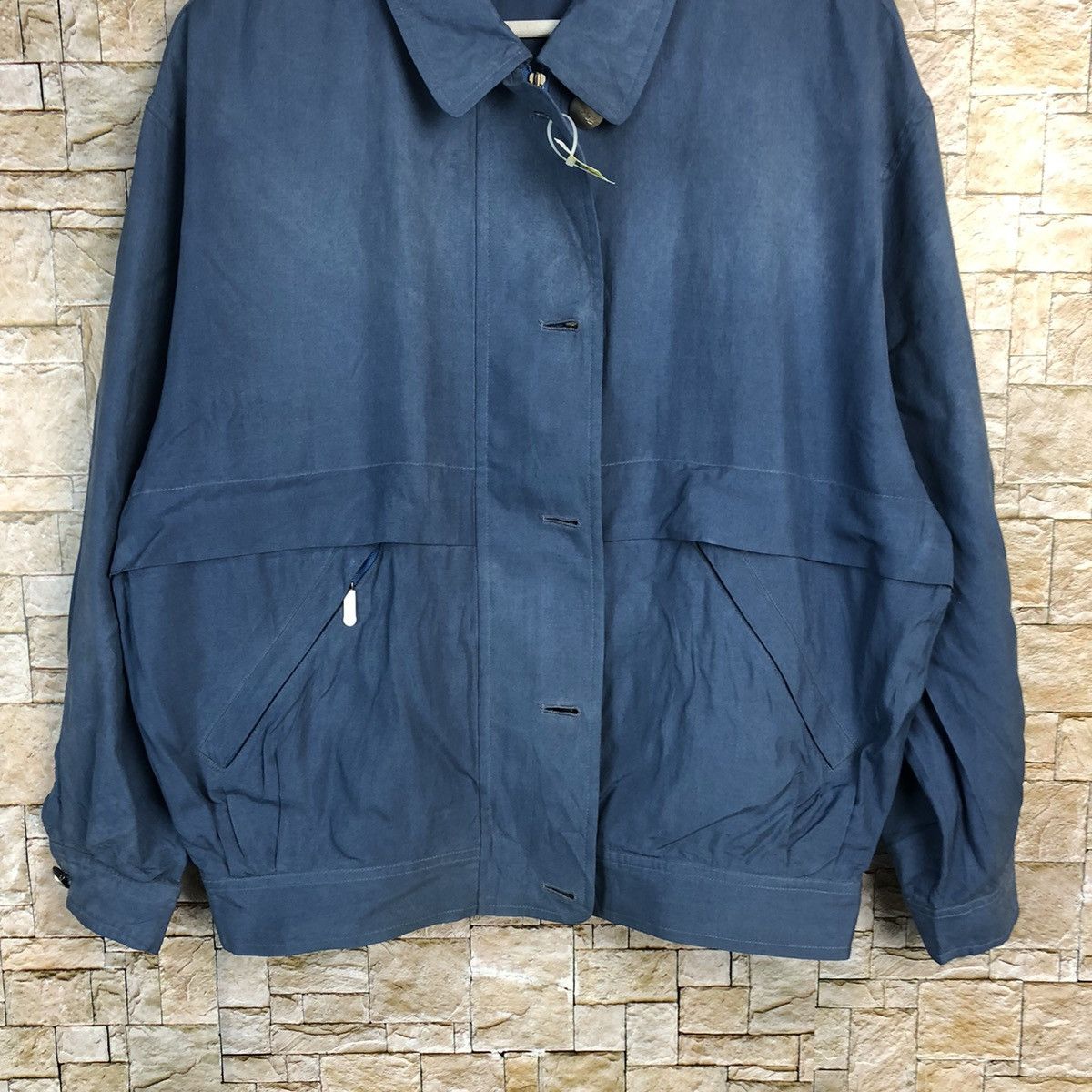Burberry Burberrys vintage Blue light jacket windbreaker #A283 Size US L / EU 52-54 / 3 - 3 Thumbnail