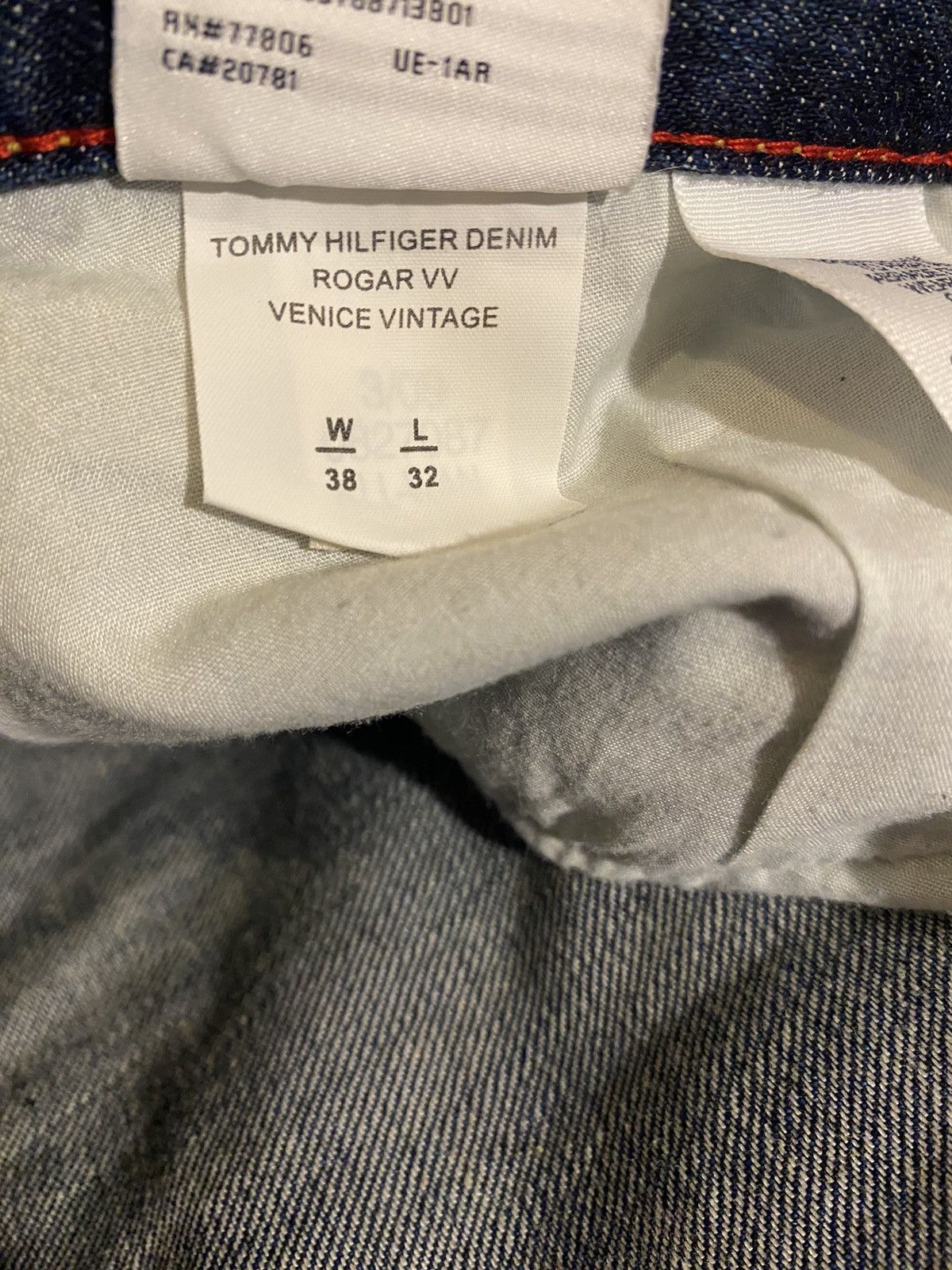 Tommy Hilfiger × Vintage Vintage Distressed Hilfiger Denim - Rogar (Men’s W38 L32) Size US 38 / EU 54 - 6 Thumbnail