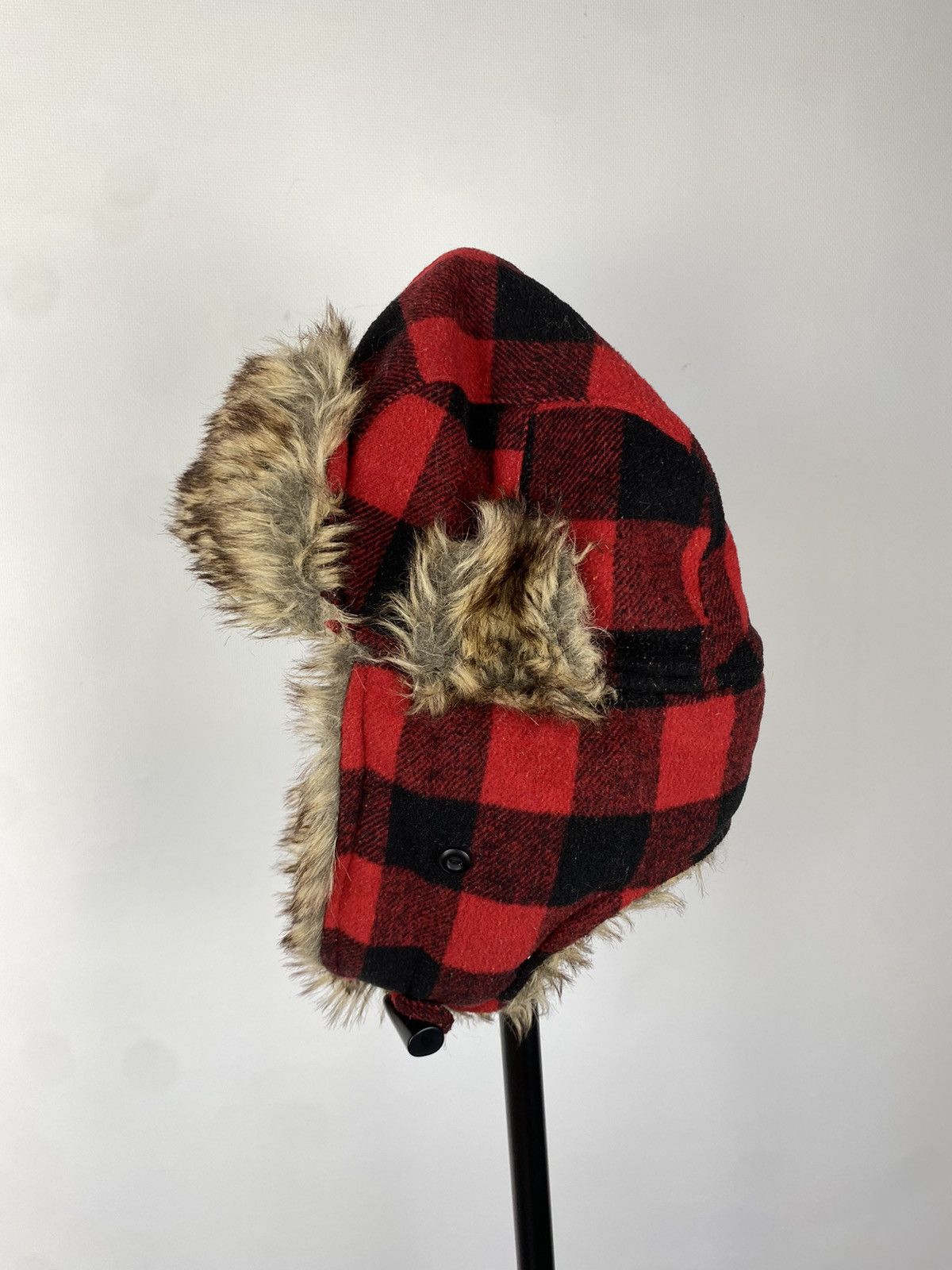 Japanese Brand × Vintage Y2K HYPE FUZZY MOHAIRE AVIATOR USSR USHANKA HAT bubble Size ONE SIZE - 4 Thumbnail