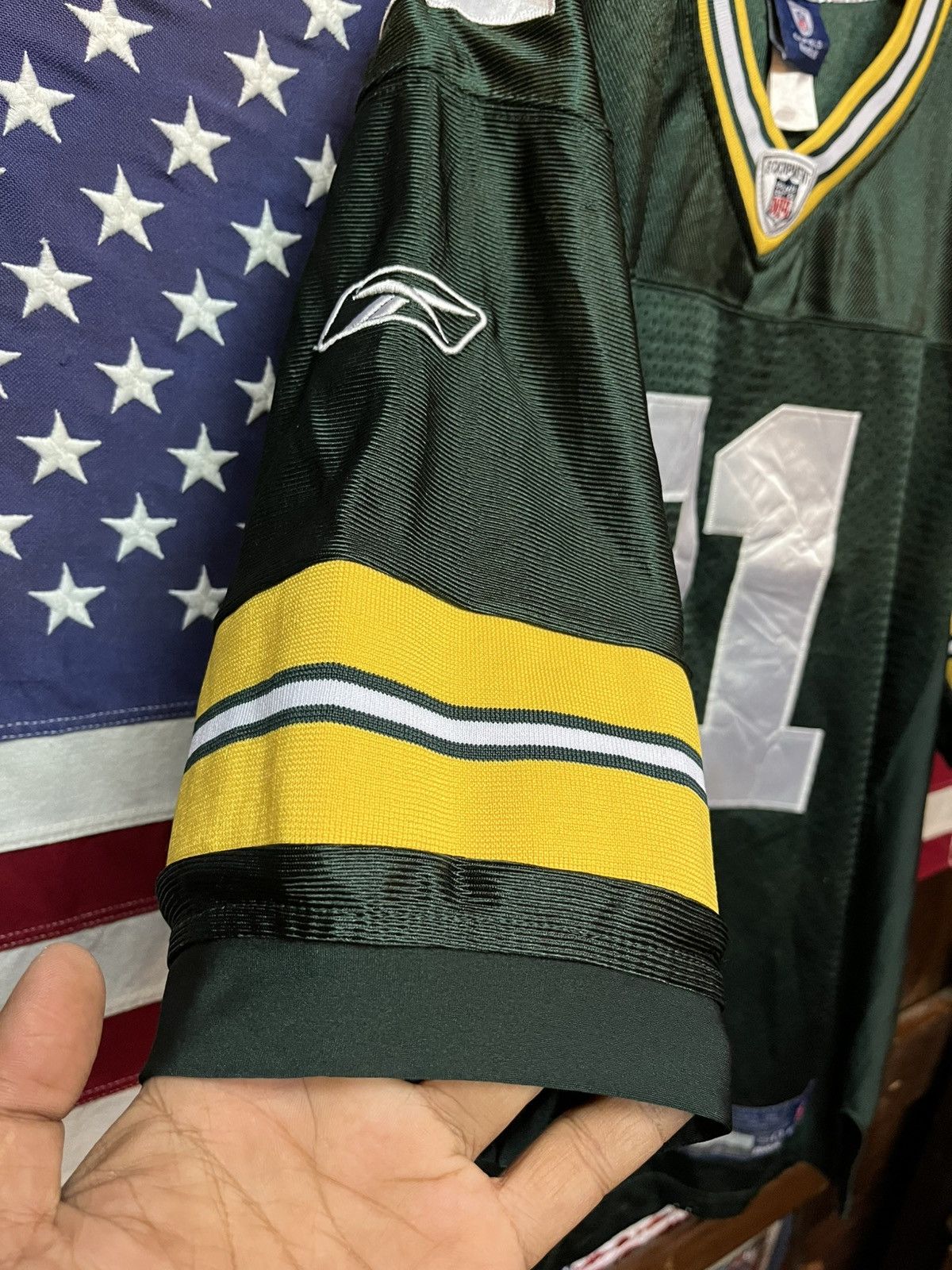 Reebok Reebok NFL Equipment On-Field Jersey – Green Bay Packers Size US M / EU 48-50 / 2 - 3 Thumbnail