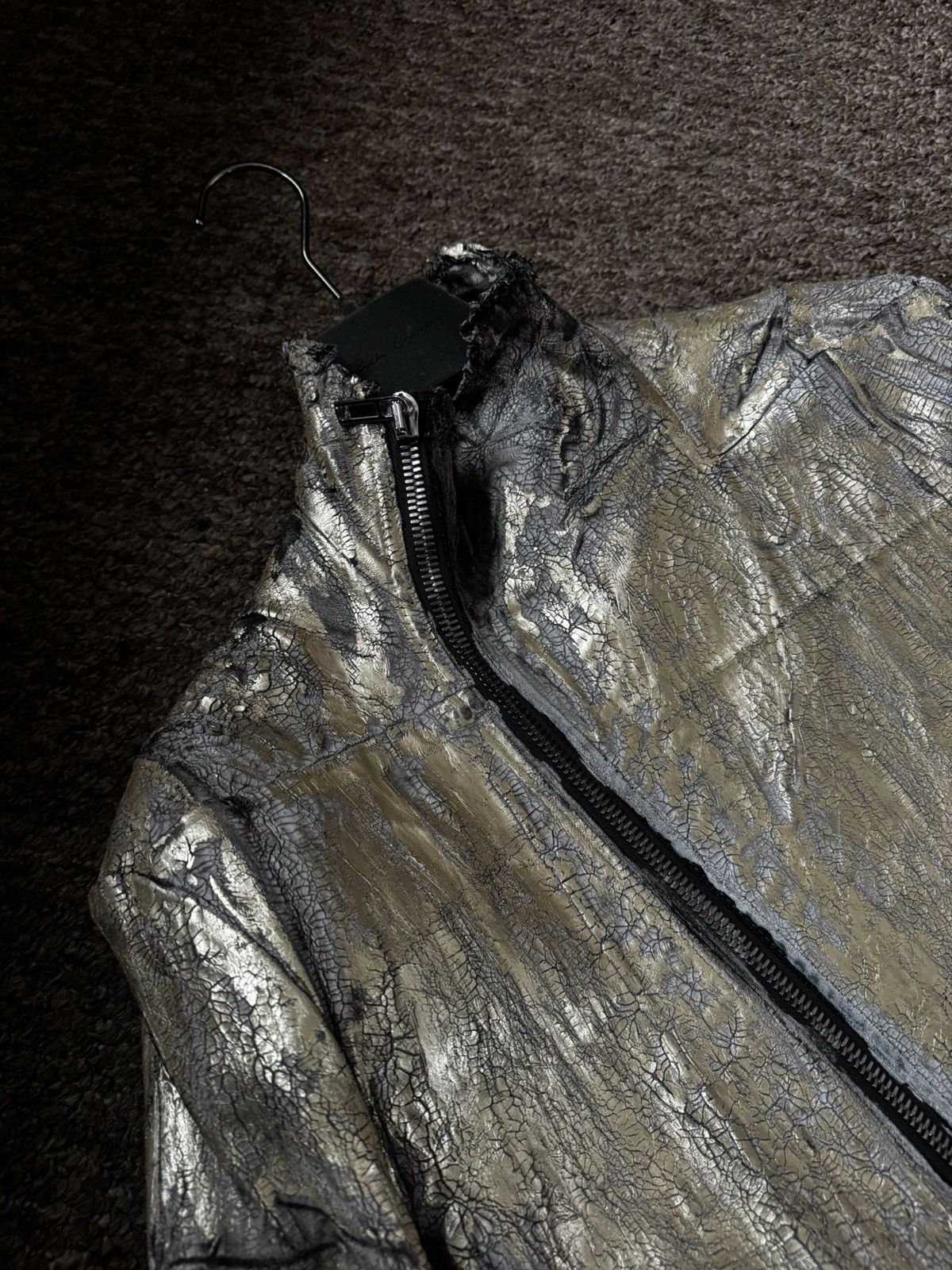 Rick Owens RARE RICK OWENS GOLD GARY JUMPSUIT Size US 32 / EU 48 - 6 Thumbnail