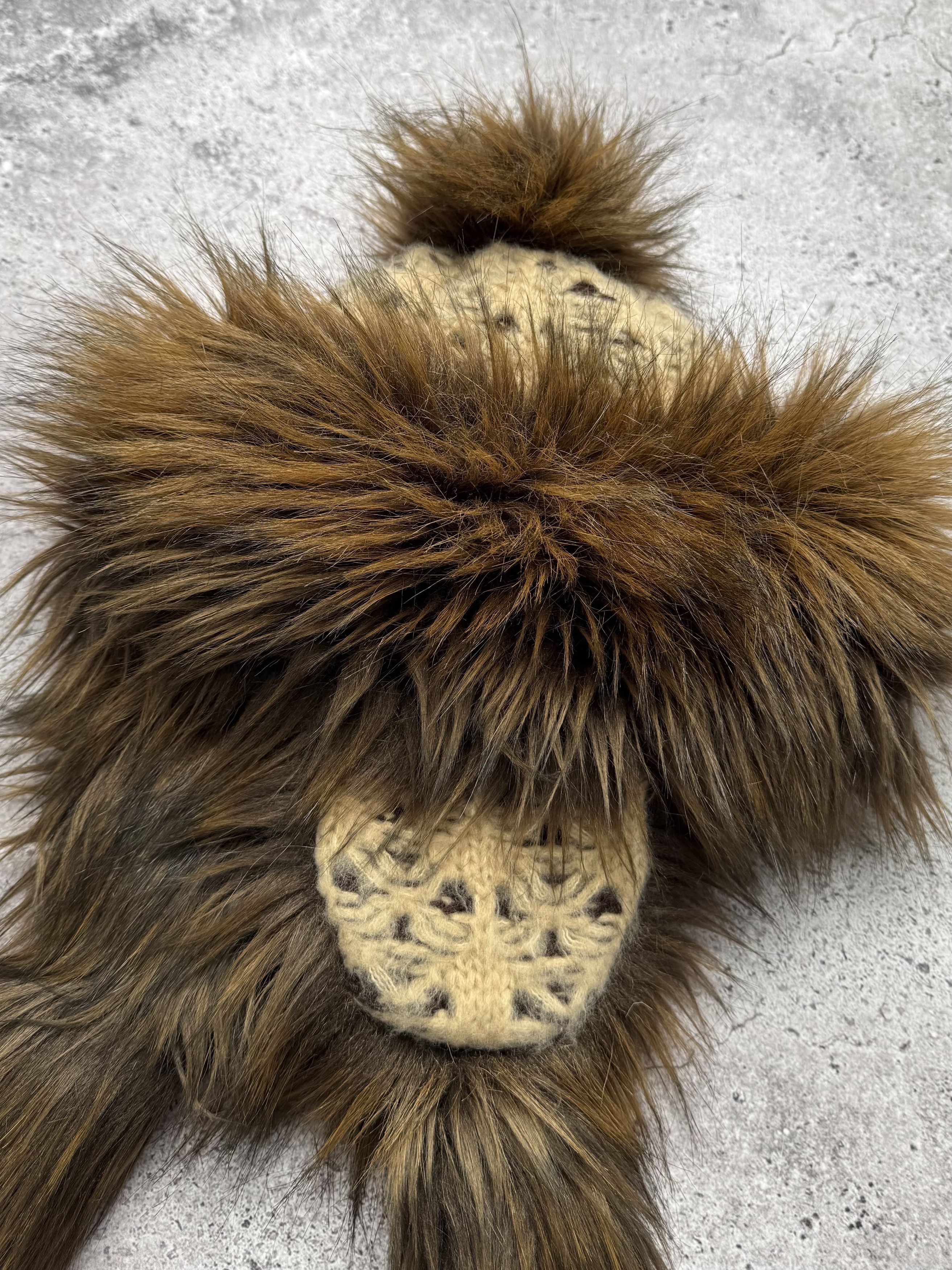 Vintage Vintage Faux Fur Hat C5(V397) Size ONE SIZE - 5 Thumbnail