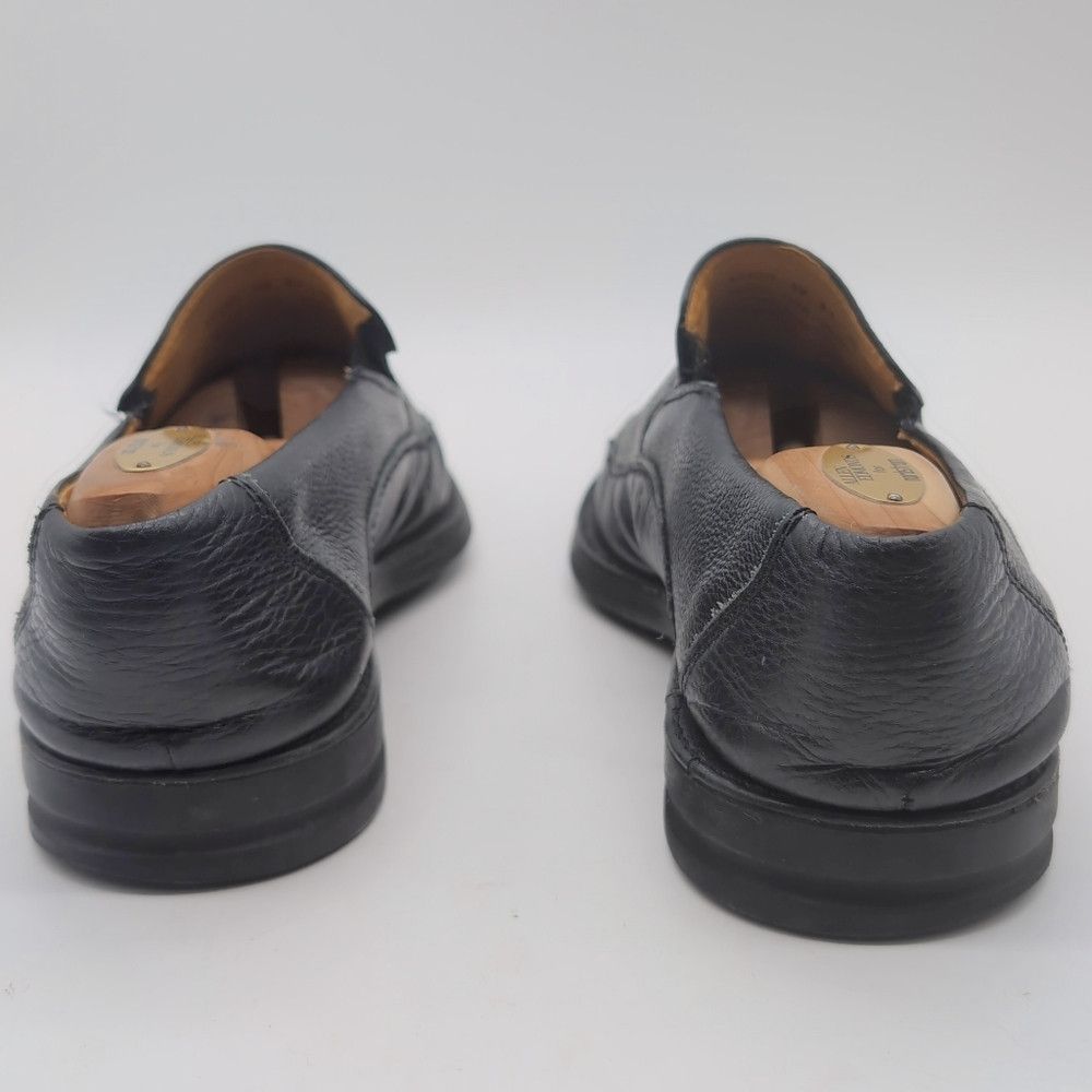 Sandro Moscoloni Sandro Moscoloni Sz 9.5 Black Leather Slip-On Loafers USA Size US 9.5 / EU 42-43 - 4 Thumbnail