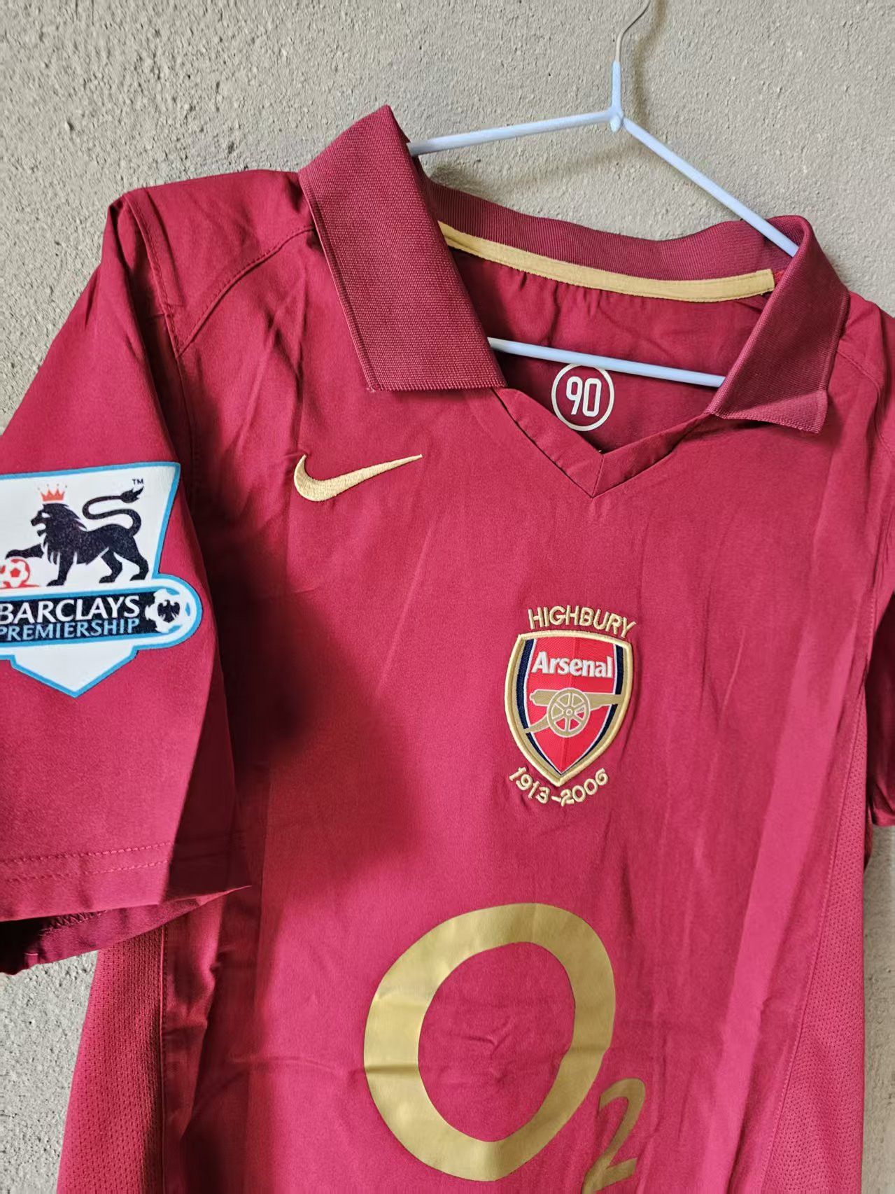 Other 2005 2006 Arsenal #14 Thierry Henry Jersey Size US L / EU 52-54 / 3 - 3 Thumbnail