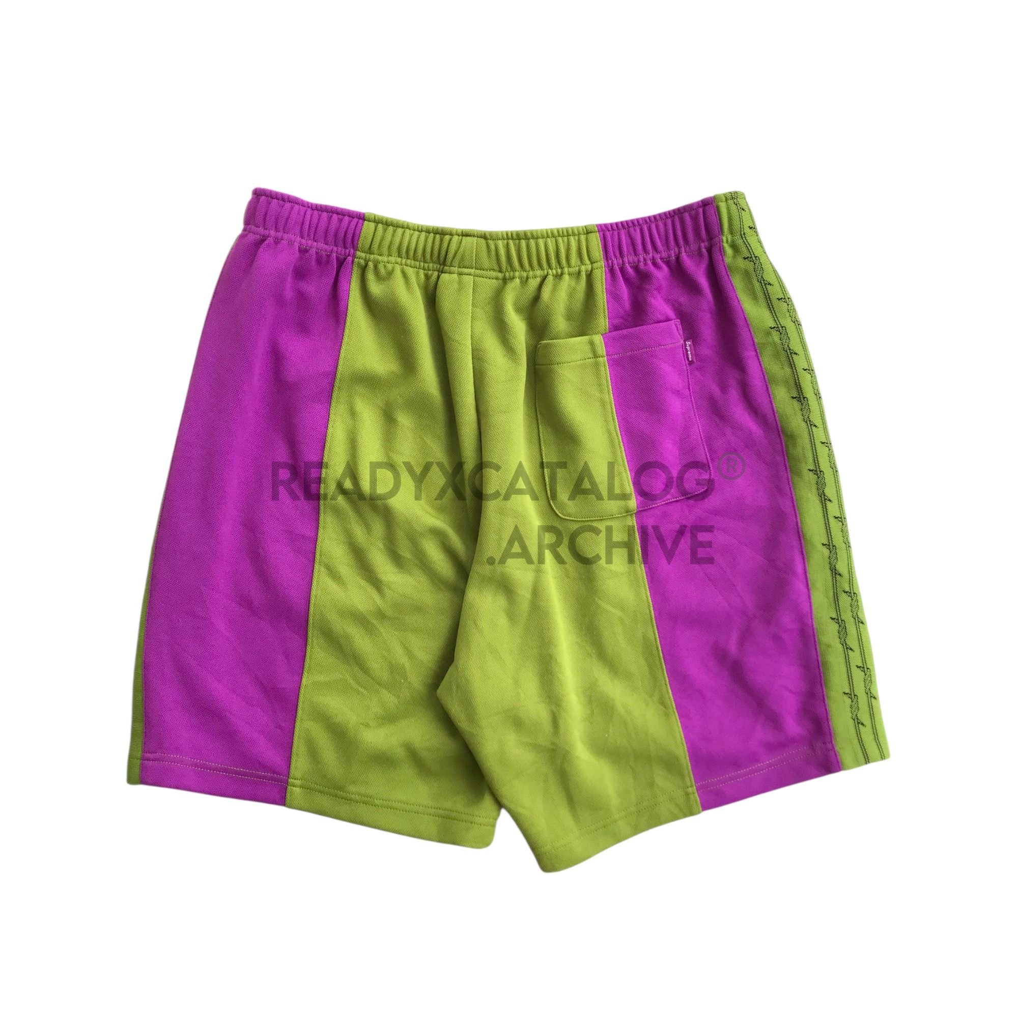 Supreme Supreme Green Purple Barbed Wire Side Applique Logo Stripe Size US 34 / EU 50 - 9 Thumbnail