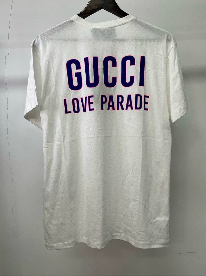Gucci Gucci New style back printed logo short sleeves 2501-Nextar Size US S / EU 44-46 / 1 - 1 Thumbnail