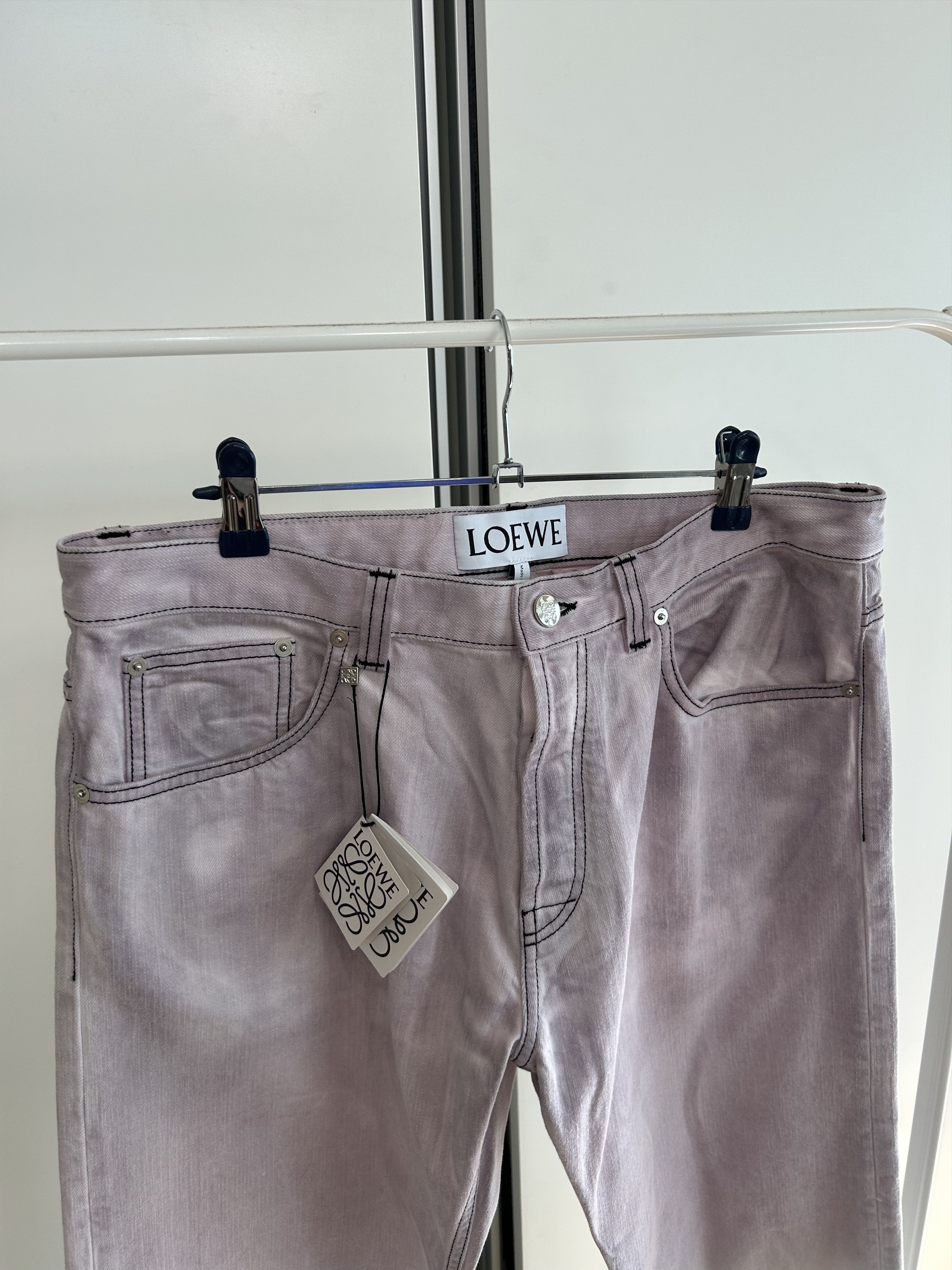 Loewe LOEWE Gradient Powder-Dyed Straight Denim Size US 30 / EU 46 - 3 Thumbnail