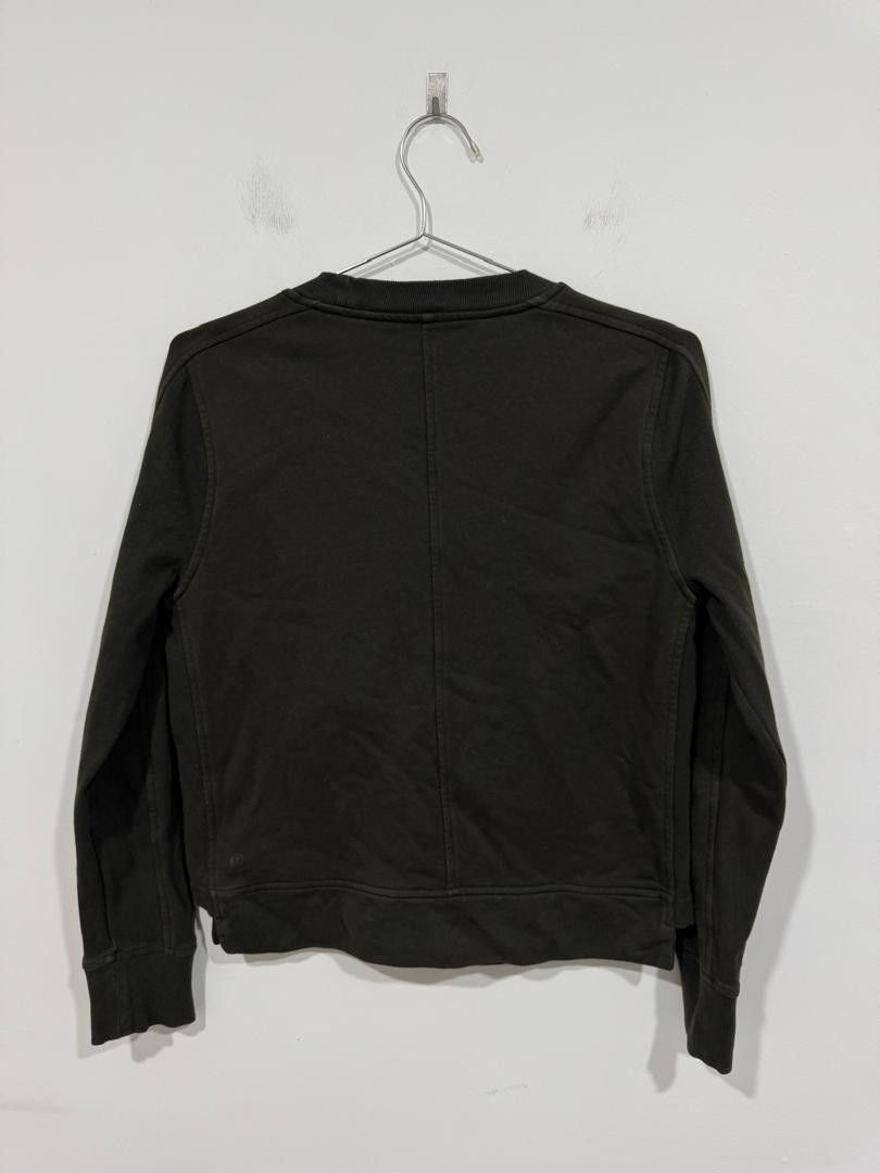 Lululemon Lululemon Olive Green Sweatshirt Size US S / EU 44-46 / 1 - 3 Thumbnail
