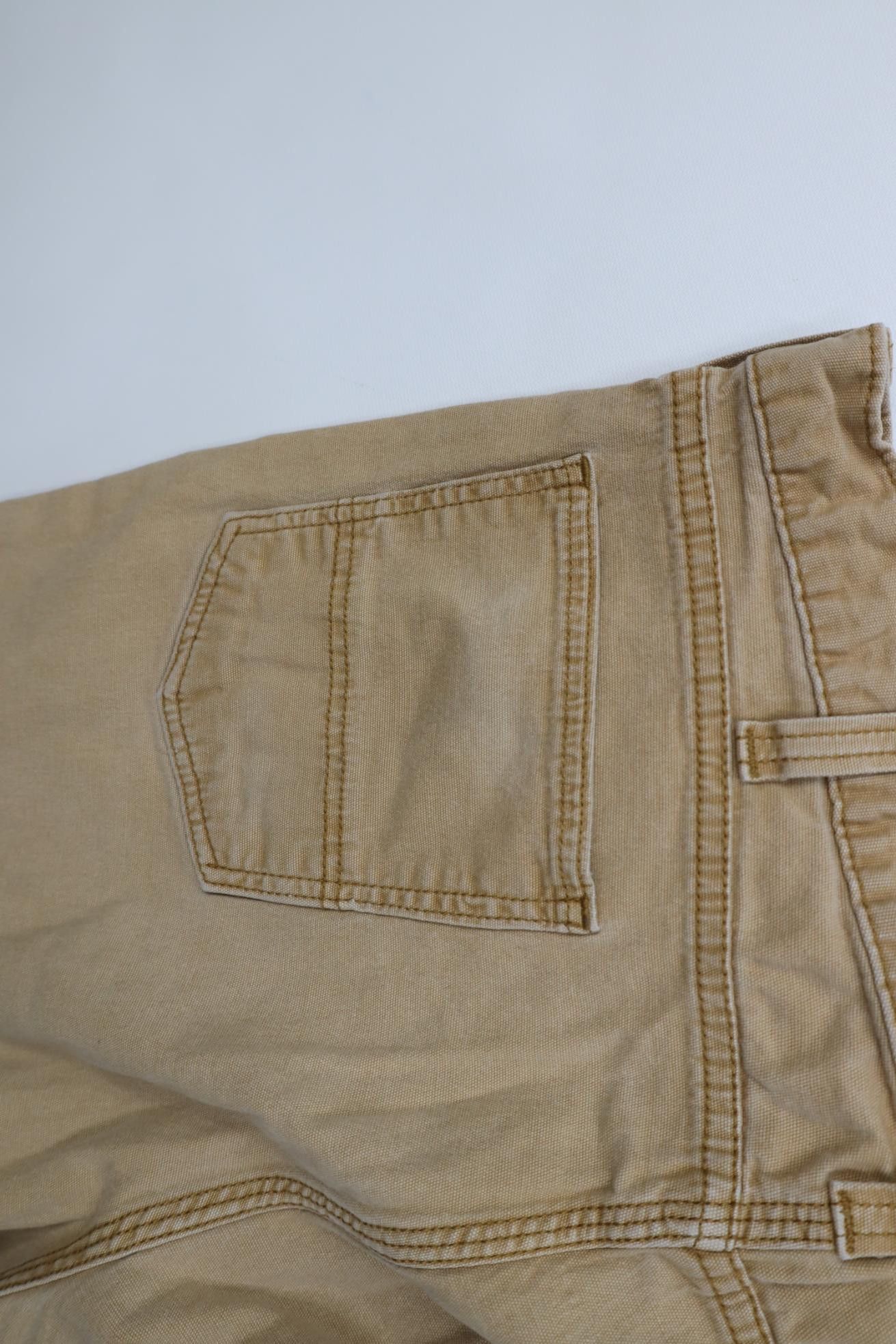 Carhartt Vintage Y2K Carhartt Fit Canvas Wide Leg Dungaree Pants Size US 42 / EU 58 - 13 Thumbnail