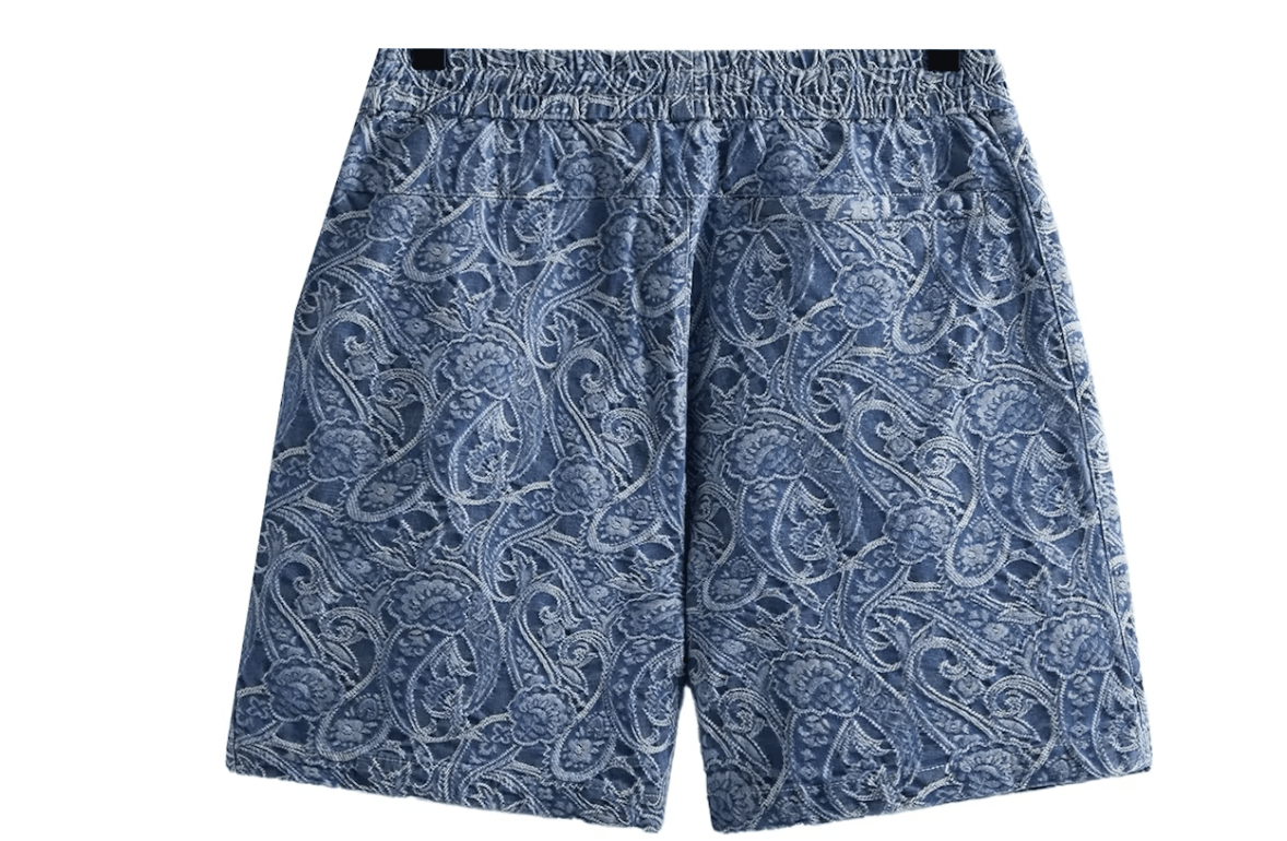 Kith Kith Japanese Indigo Paisley Active Shorts Size US 39 - 4 Thumbnail