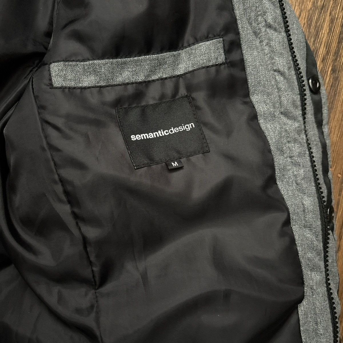 semanticdesign semantic design puffer/peacoat hybrid of sorts Size US M / EU 48-50 / 2 - 2 Thumbnail