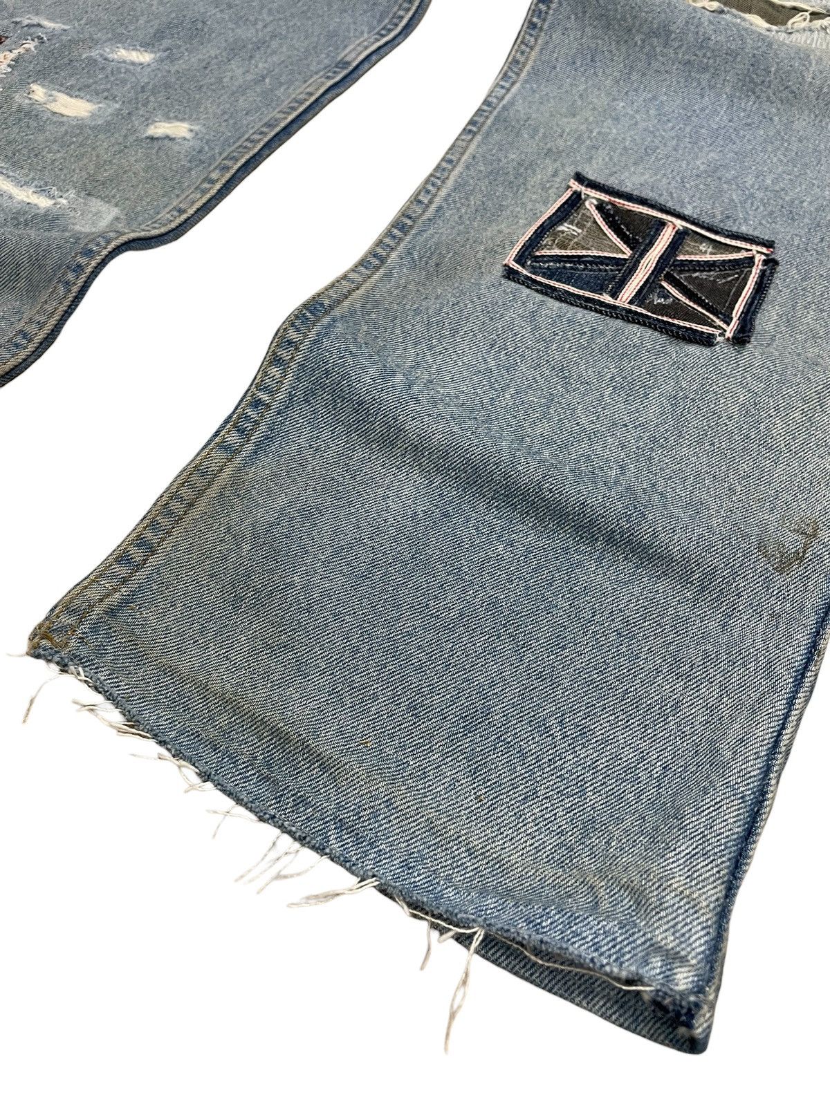 Levi's Levis Orange Tab Local Designer Art Life Selvedge Rework Size US 30 / EU 46 - 6 Thumbnail
