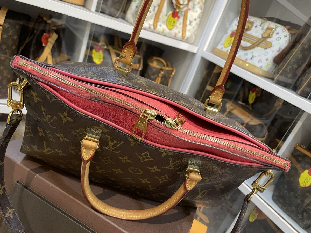 Louis Vuitton AUTHENTIC LOUIS VUITTON MONOGRAM PALLAS MM HANDBAG Size ONE SIZE - 17 Thumbnail