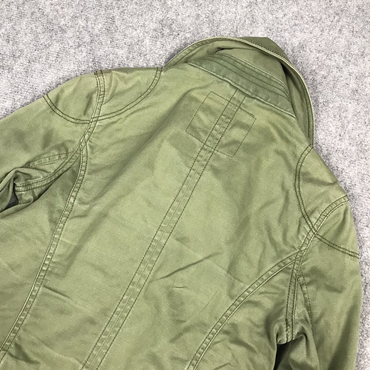 If Six Was Nine × Japanese Brand × Le Grande Bleu (L.G.B.) G.O.A JAPAN GREEN MILITARY CROPPED JACKET Size US XS / EU 42 / 0 - 10 Thumbnail