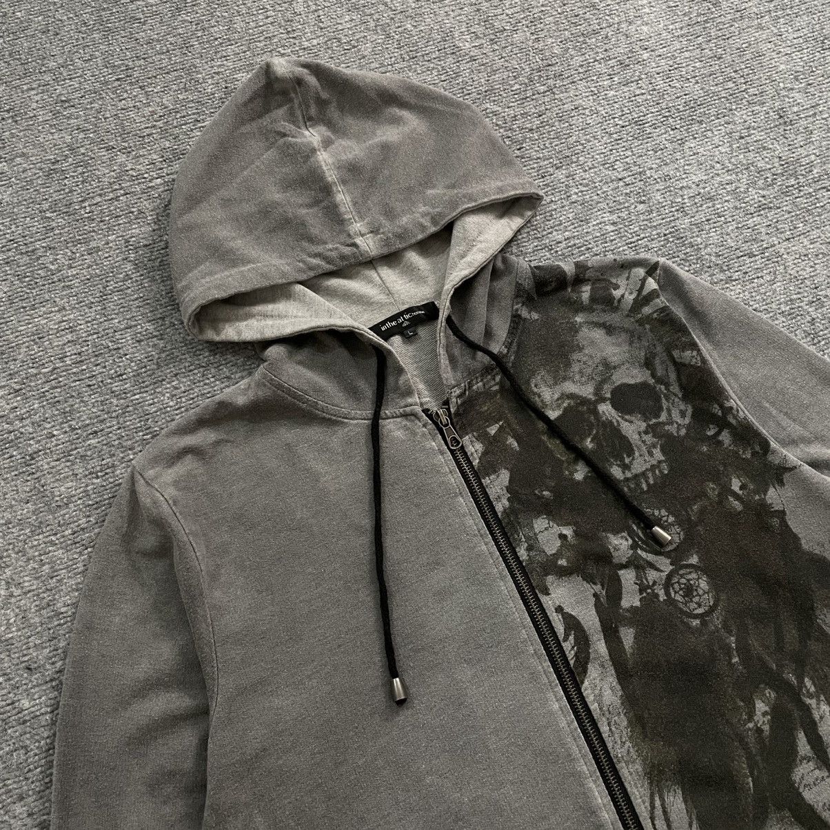 Japanese Brand In The Attic Homme Skulls Designs Zip Hoodie Vkei Style Size US L / EU 52-54 / 3 - 3 Thumbnail