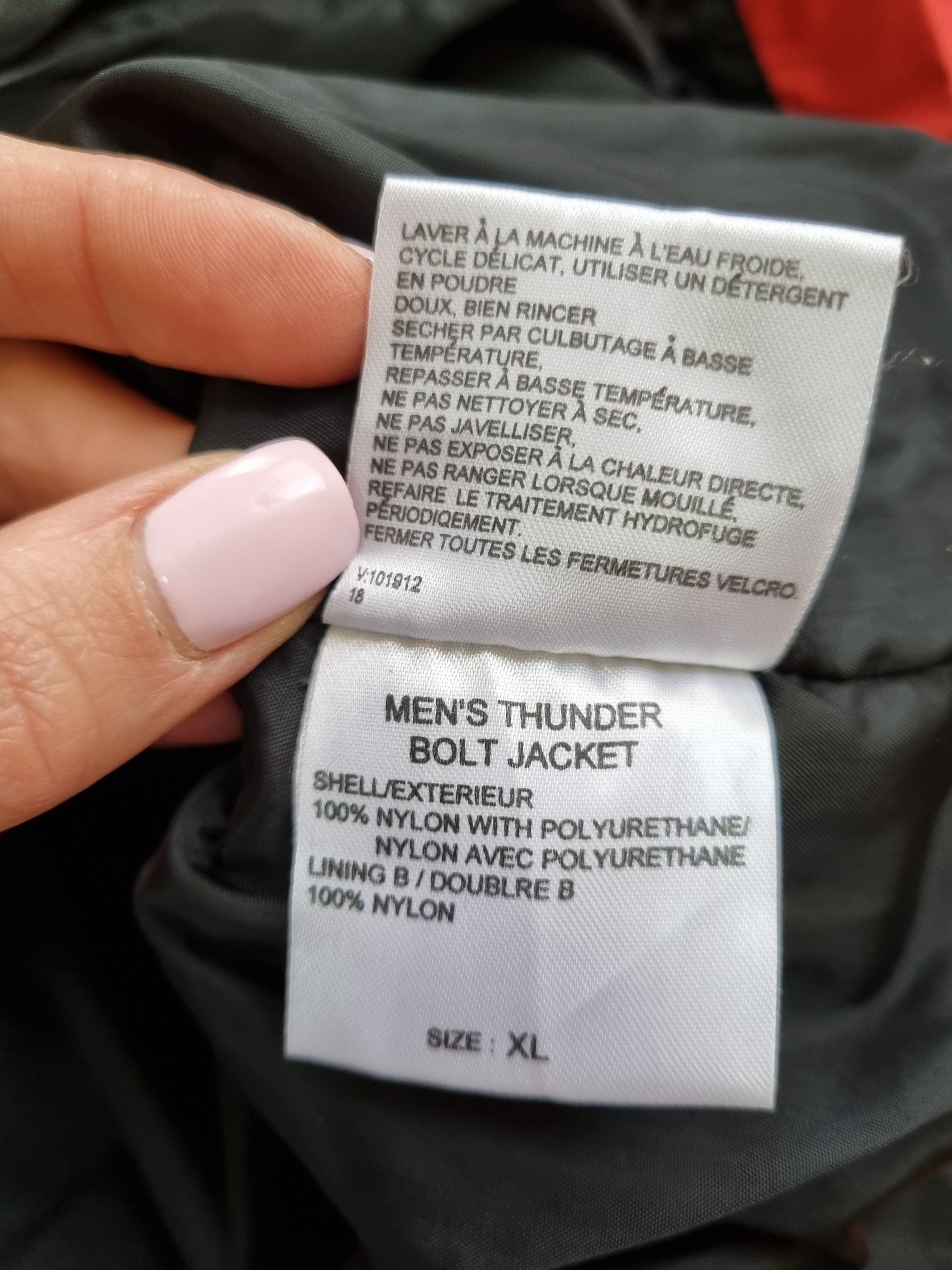 The North Face × Vintage 90s Thunder Bolt Jacket The North Face Shell Size US XL / EU 56 / 4 - 18 Thumbnail