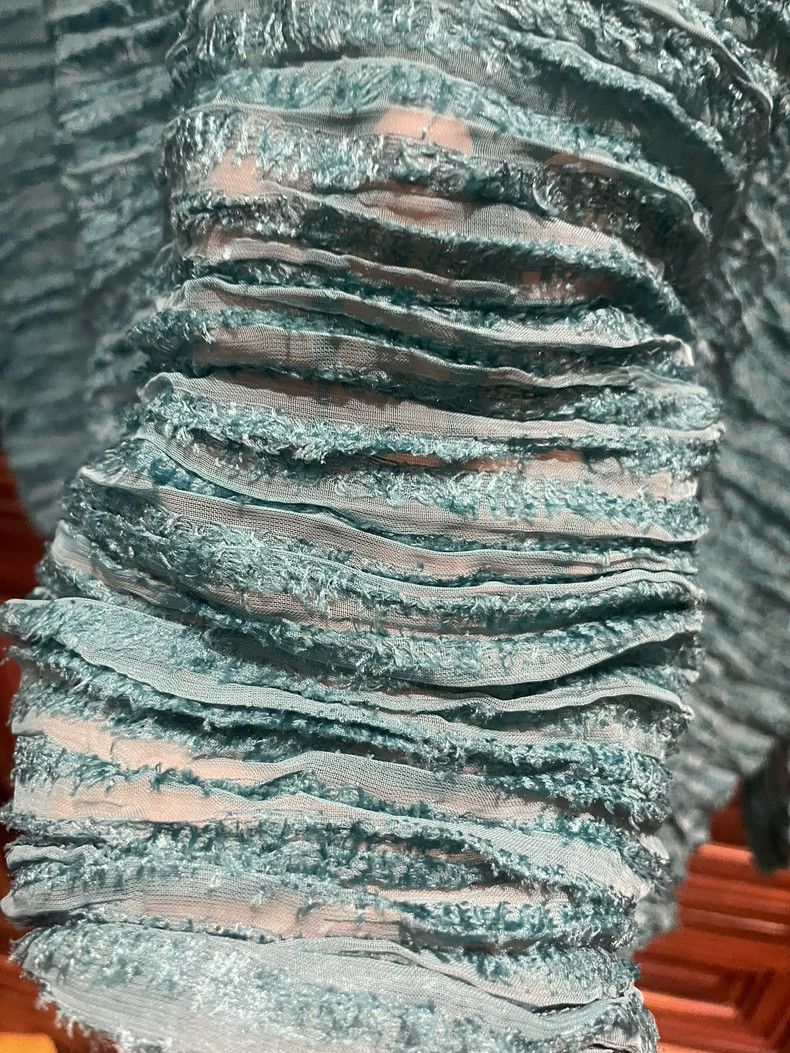 Issey Miyake issey miyake size:one size Blue vest 2506-Nextarrow Size XXS / US 00 / IT 34 - 2 Thumbnail