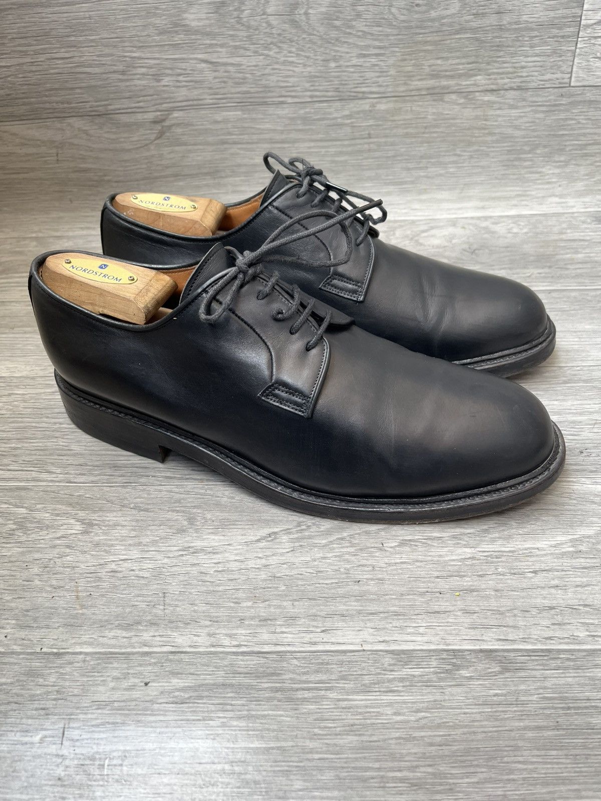 Carmina Carmina plain toe blucher oxford leather shoes sz 42 Size US 9 / EU 42 - 7 Thumbnail