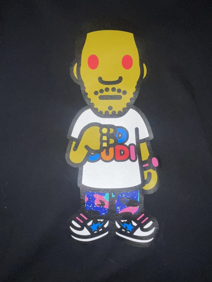 Bape BAPE X KID CUDI T-Shirt Size US XL / EU 56 / 4 - 2 Thumbnail